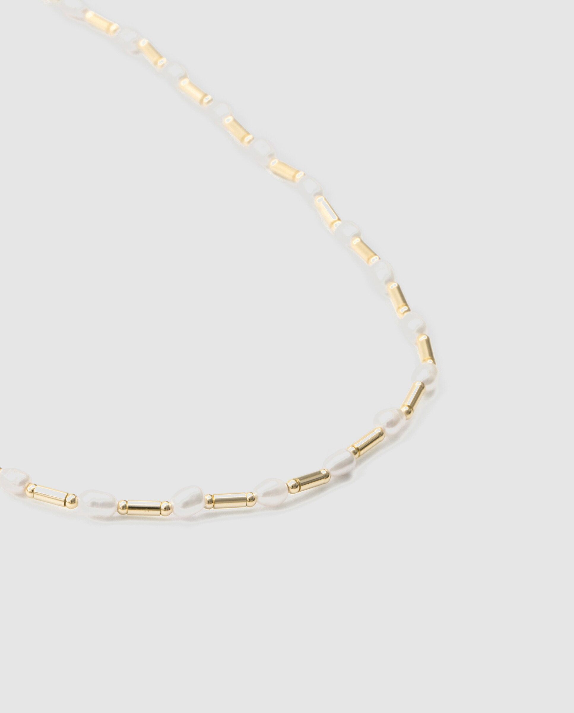 Corrente Pide Un Deseo de Prata de Lei 925 com Acabamento em Ouro Amarelo de 18 Quilates e Pérola Branca Ouro-6