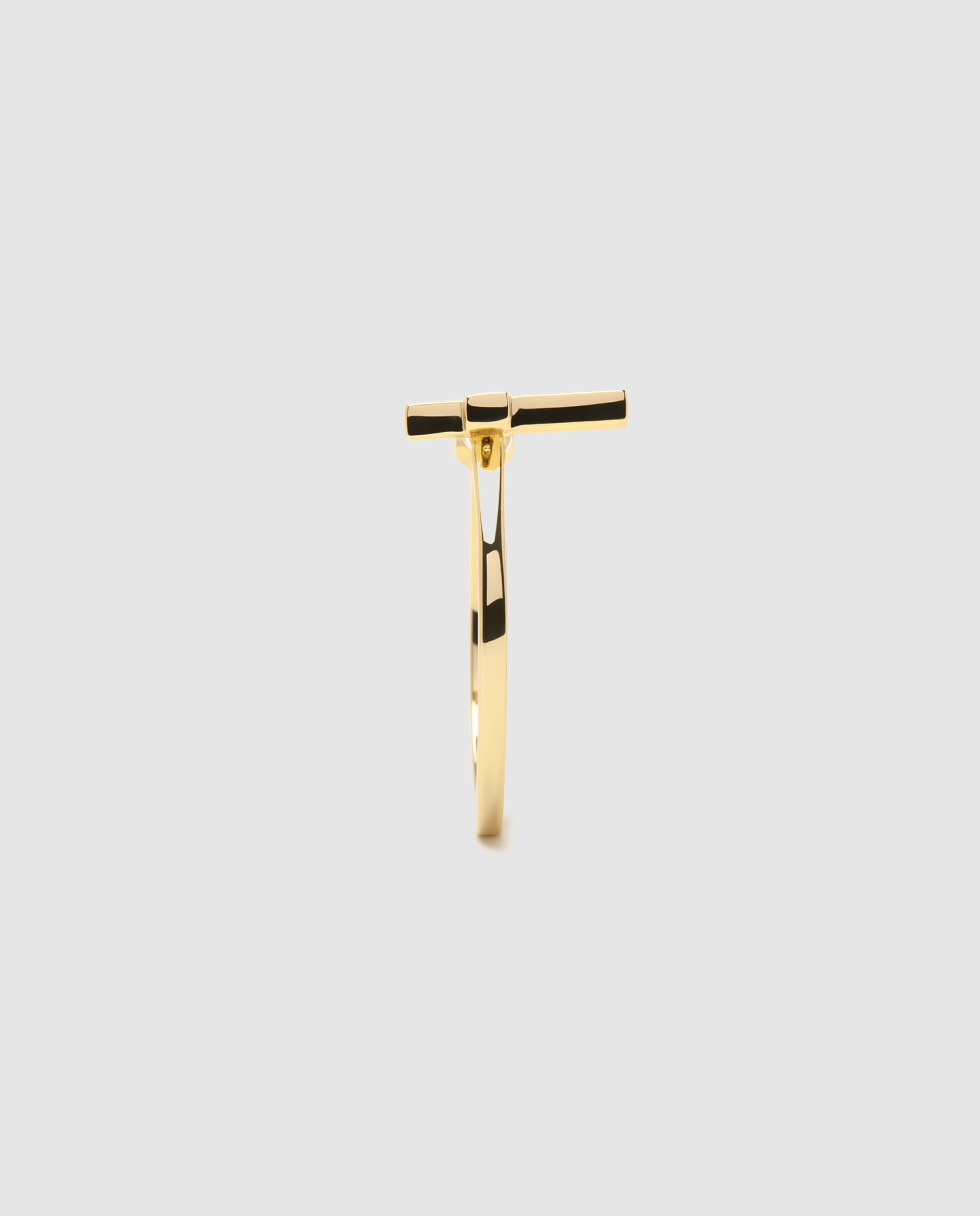 Anel Pide Un Deseo de Prata de Lei 925 com Acabamento em Ouro Amarelo de 18 Quilates e Zirconita Brilhante Amarelo-3
