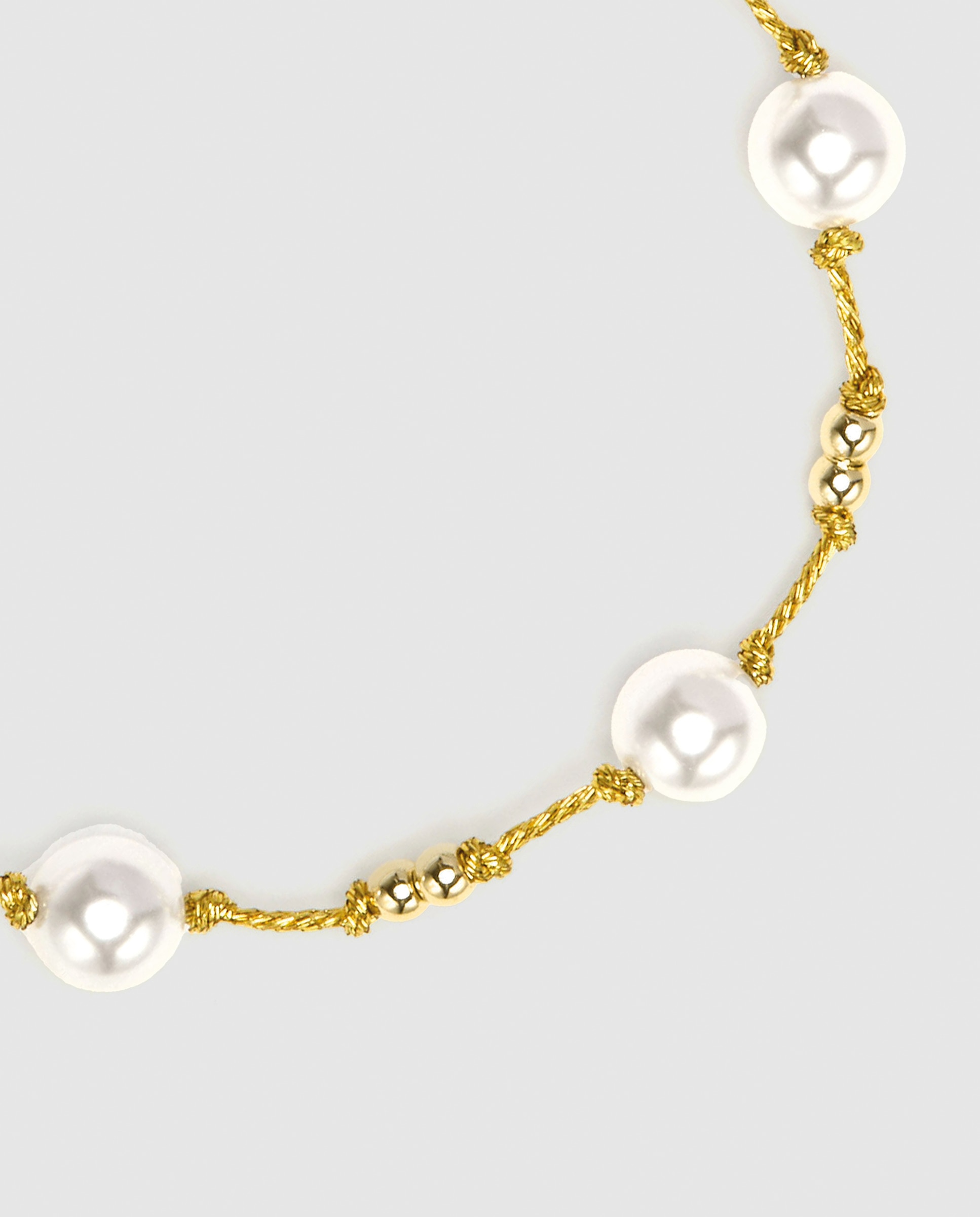 Pulseira de Corrente Pide Un Deseo de Prata de Lei 925 Acabada em Ouro Amarelo de 18 Quilates com Zirconita Brilhante Amarelo-4