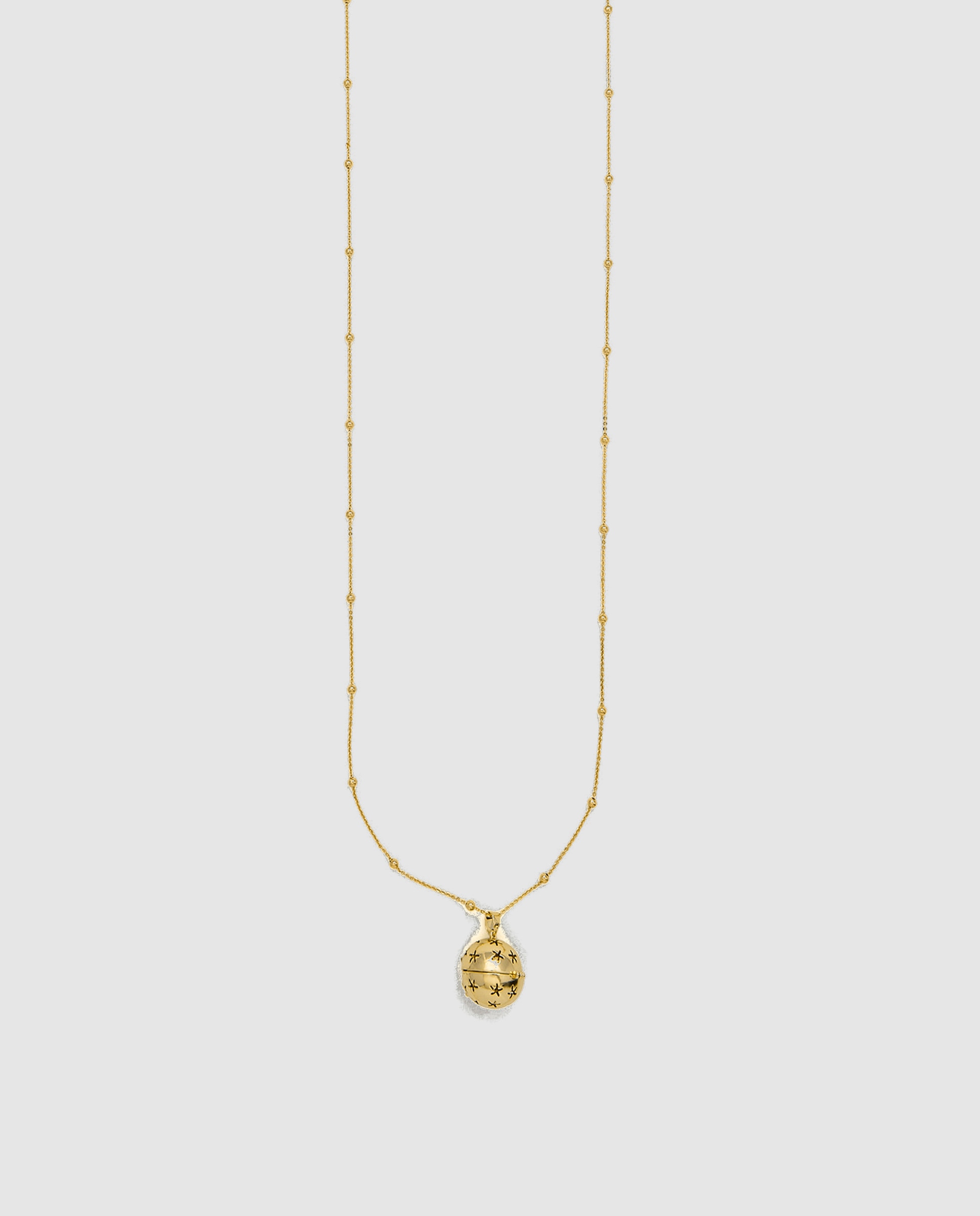 Imagem 0 de Colar Yebah Acabado em Ouro Amarelo de 18k