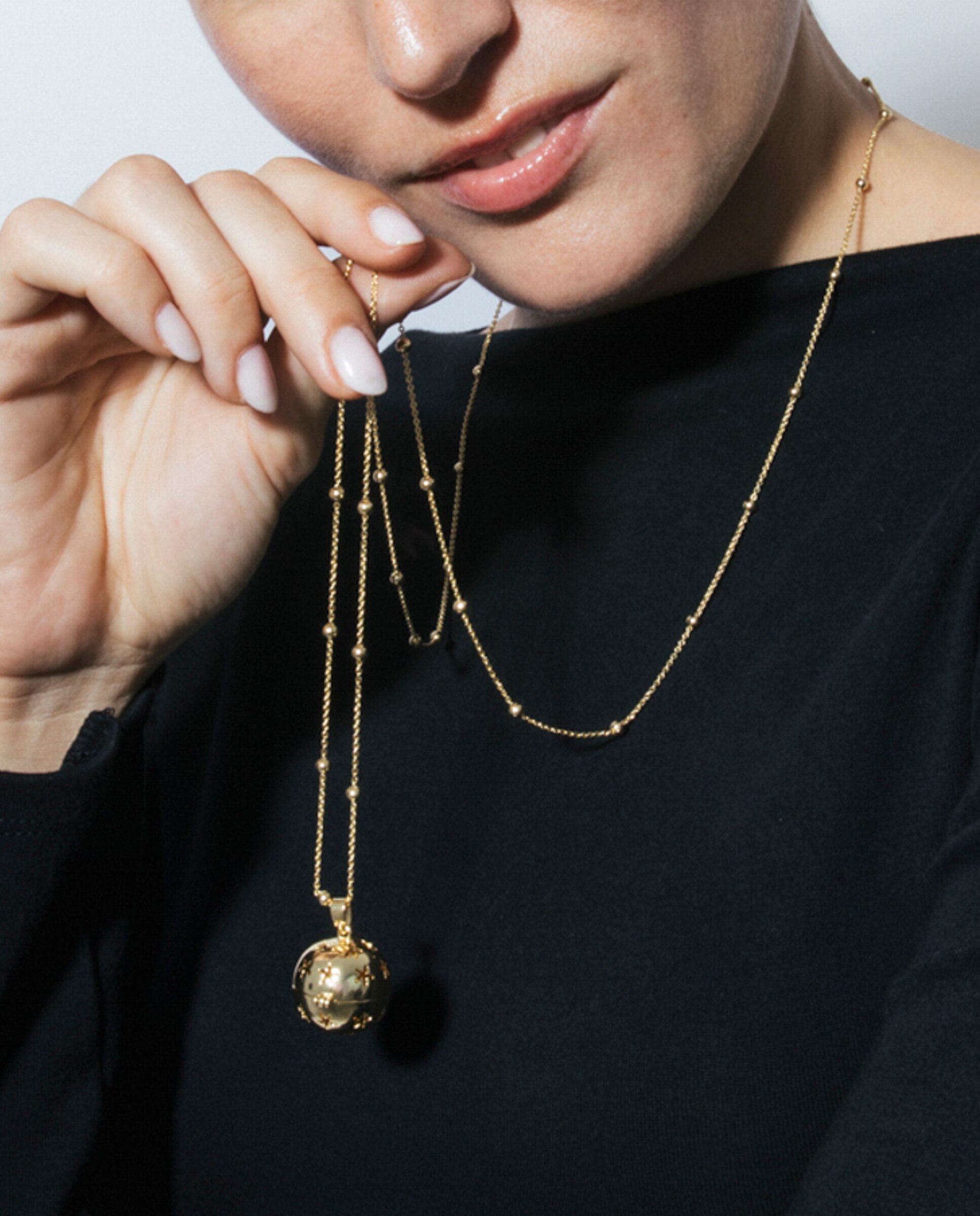 Colar Yebah com Acabamento em Ouro Amarelo de 18 Quilates Dourado-4