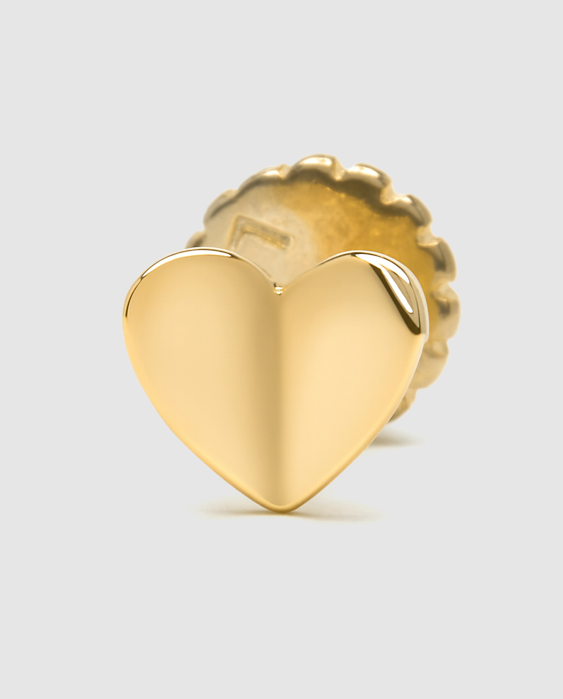 Piercing Personalizável de Prata de Lei 925 com Acabamentos em Ouro Amarelo de 18 Quilates Ouro-2