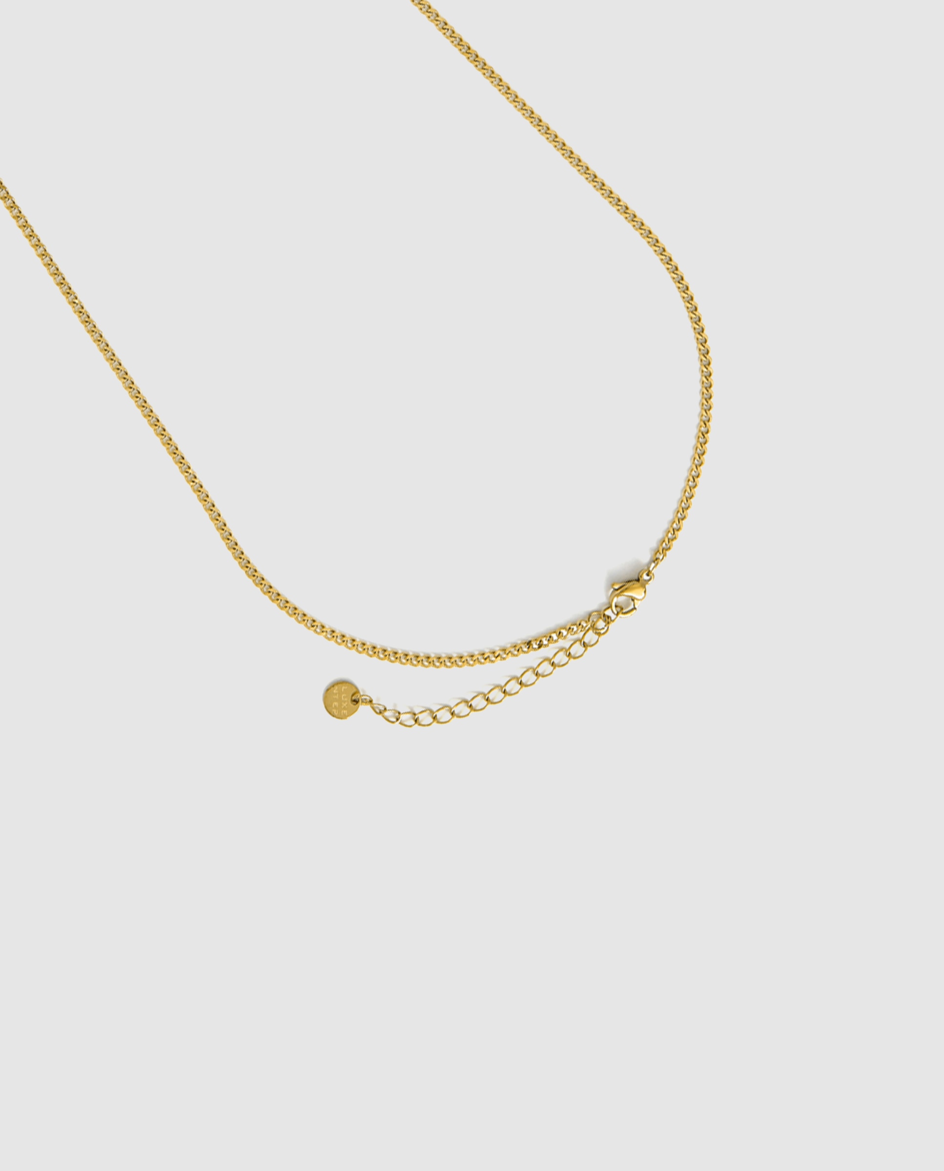 Corrente com Pingente Boho de Aço com Acabamento em Ouro Amarelo de 18 Quilates com Zirconita Multicolor Ouro-7