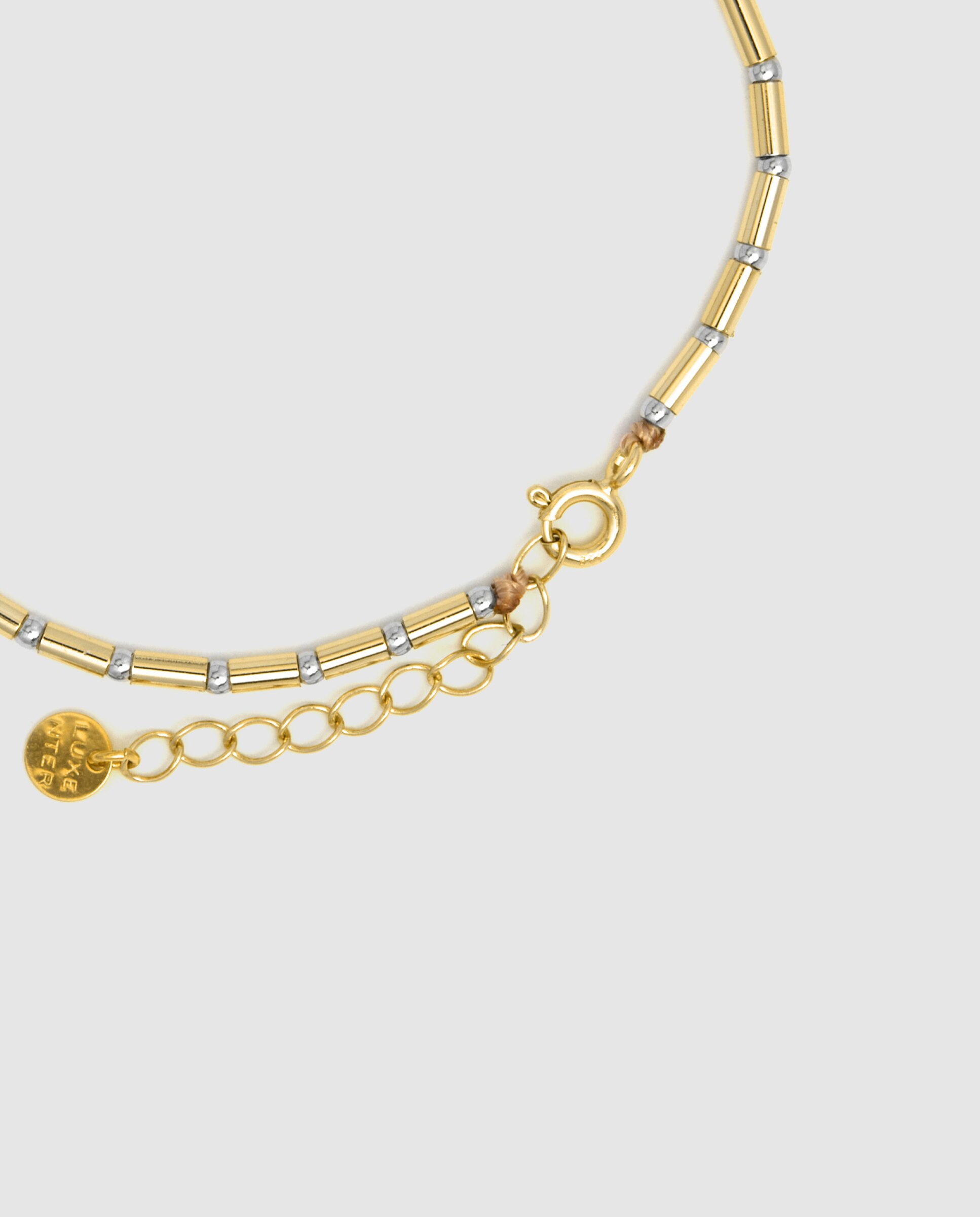 Pulseira com Charms Atelier de Prata de Lei 925 Acabada em Ouro Amarelo de 18 Quilates com Zirconita Brilhante Amarelo-5