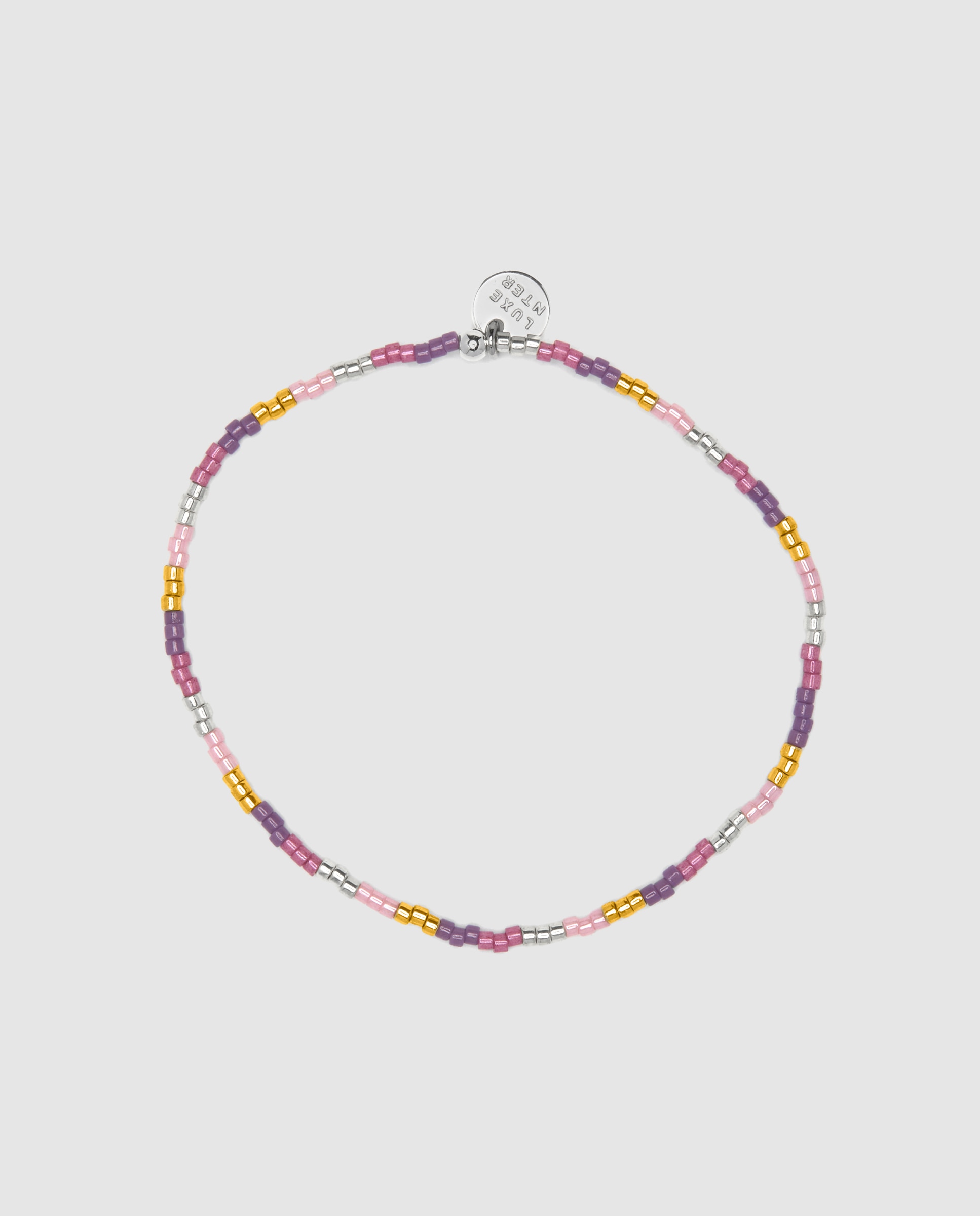Pulseira de Corrente Boho Acabada em Ouro Amarelo de 18 Quilates com Cristal Multicolor Ouro / Prata-3