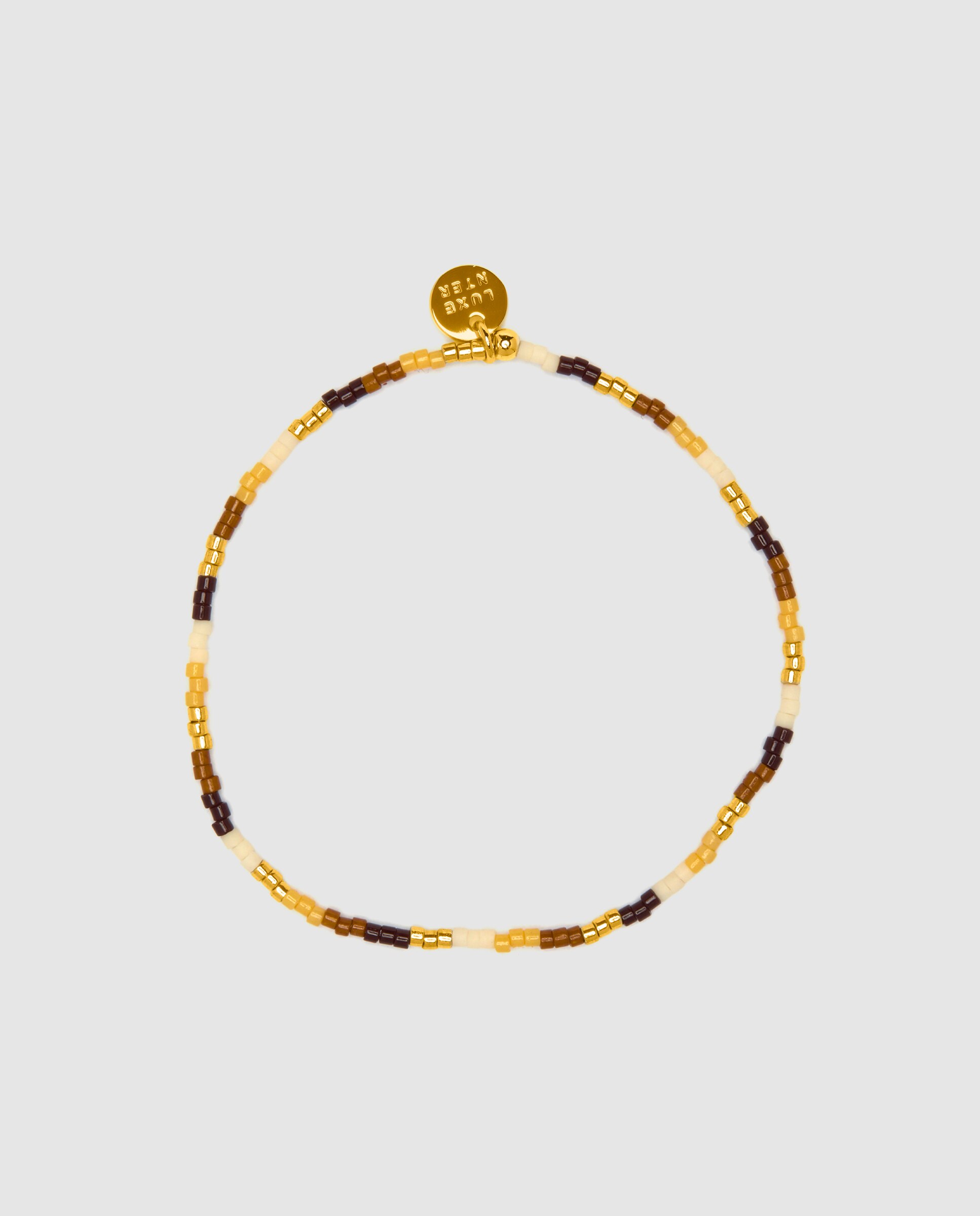 Pulseira de Corrente Boho Acabada em Ouro Amarelo de 18 Quilates com Cristal Multicolor Ouro-3