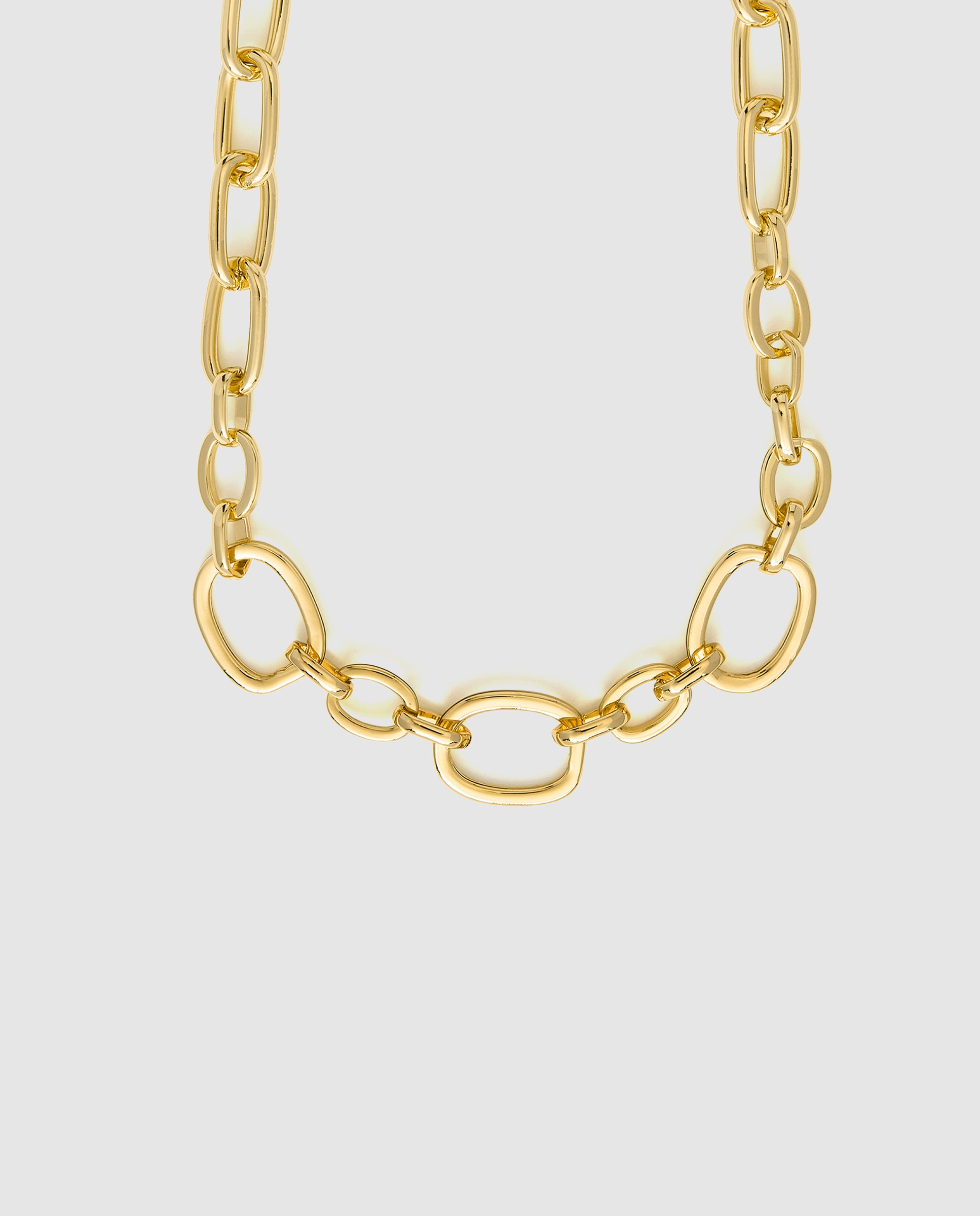 Corrente África com Acabamento em Ouro Amarelo de 18 Quilates Dourado-1