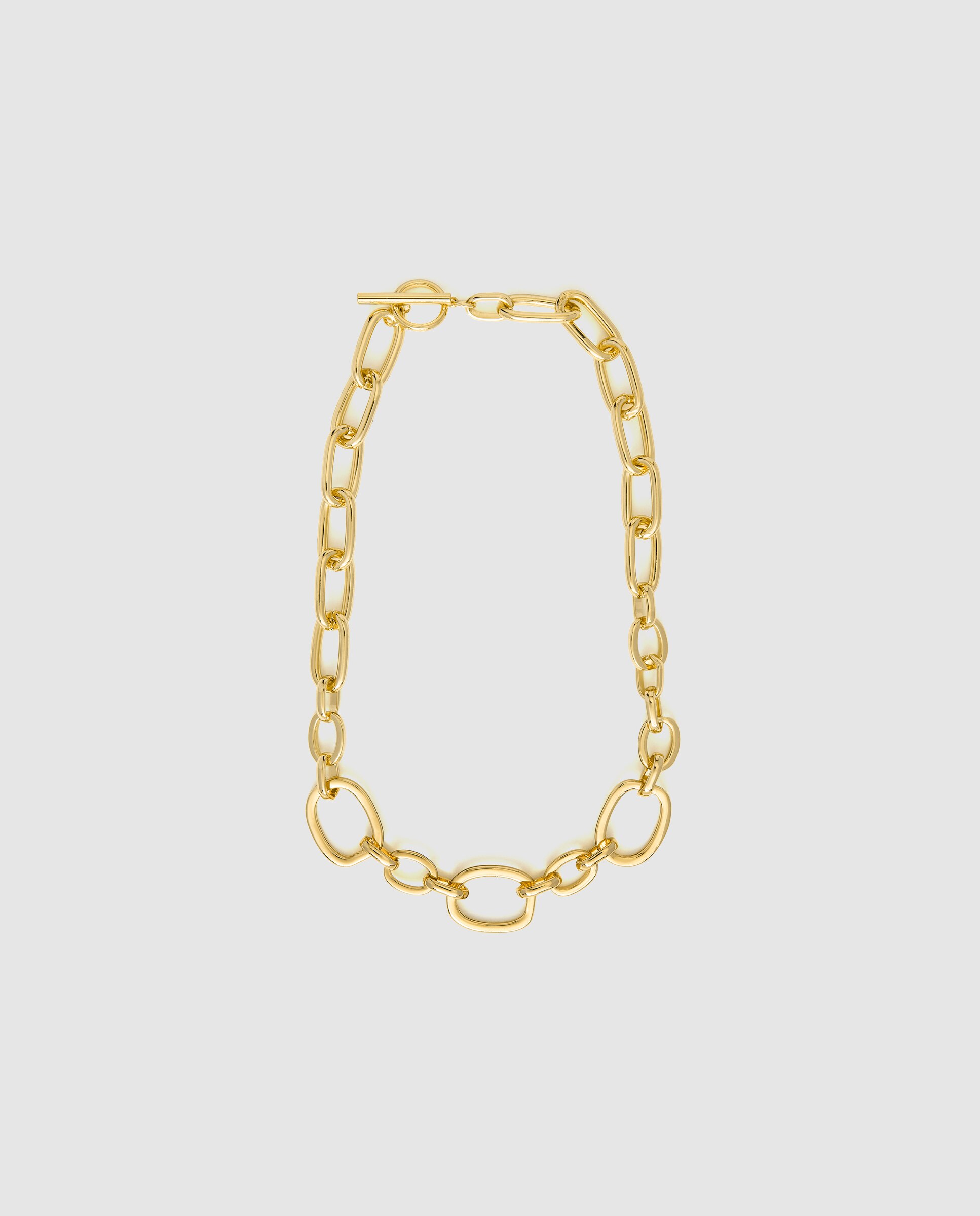 Corrente África com Acabamento em Ouro Amarelo de 18 Quilates Dourado-2