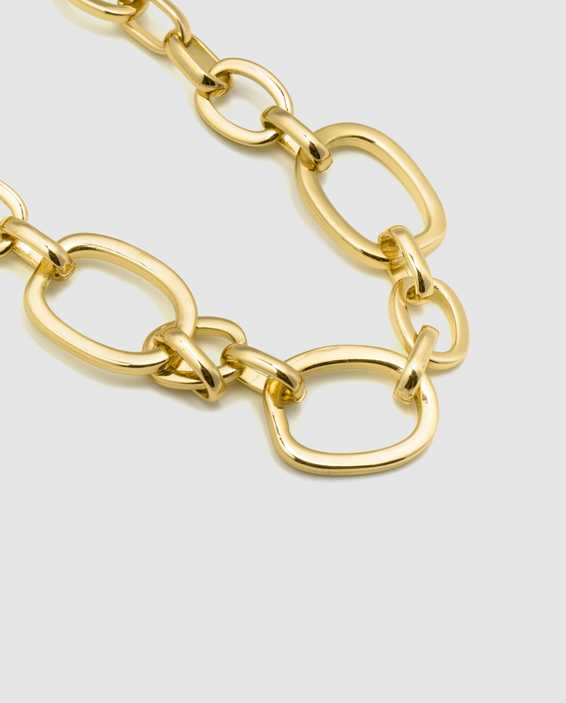 Corrente África com Acabamento em Ouro Amarelo de 18 Quilates Dourado-3