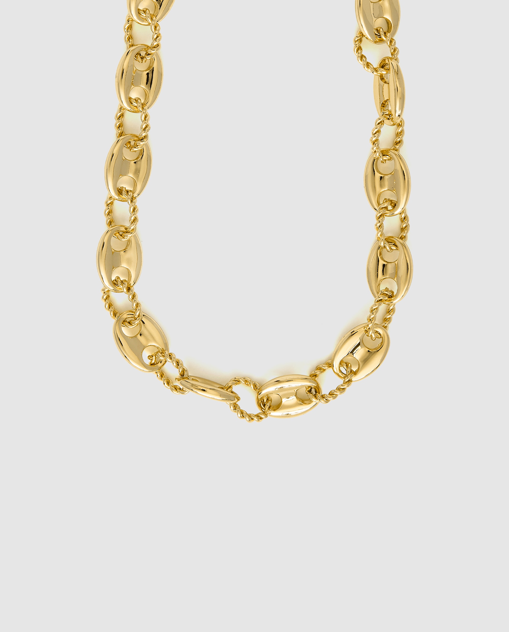 Corrente África com Acabamento em Ouro Amarelo de 18 Quilates Ouro-1