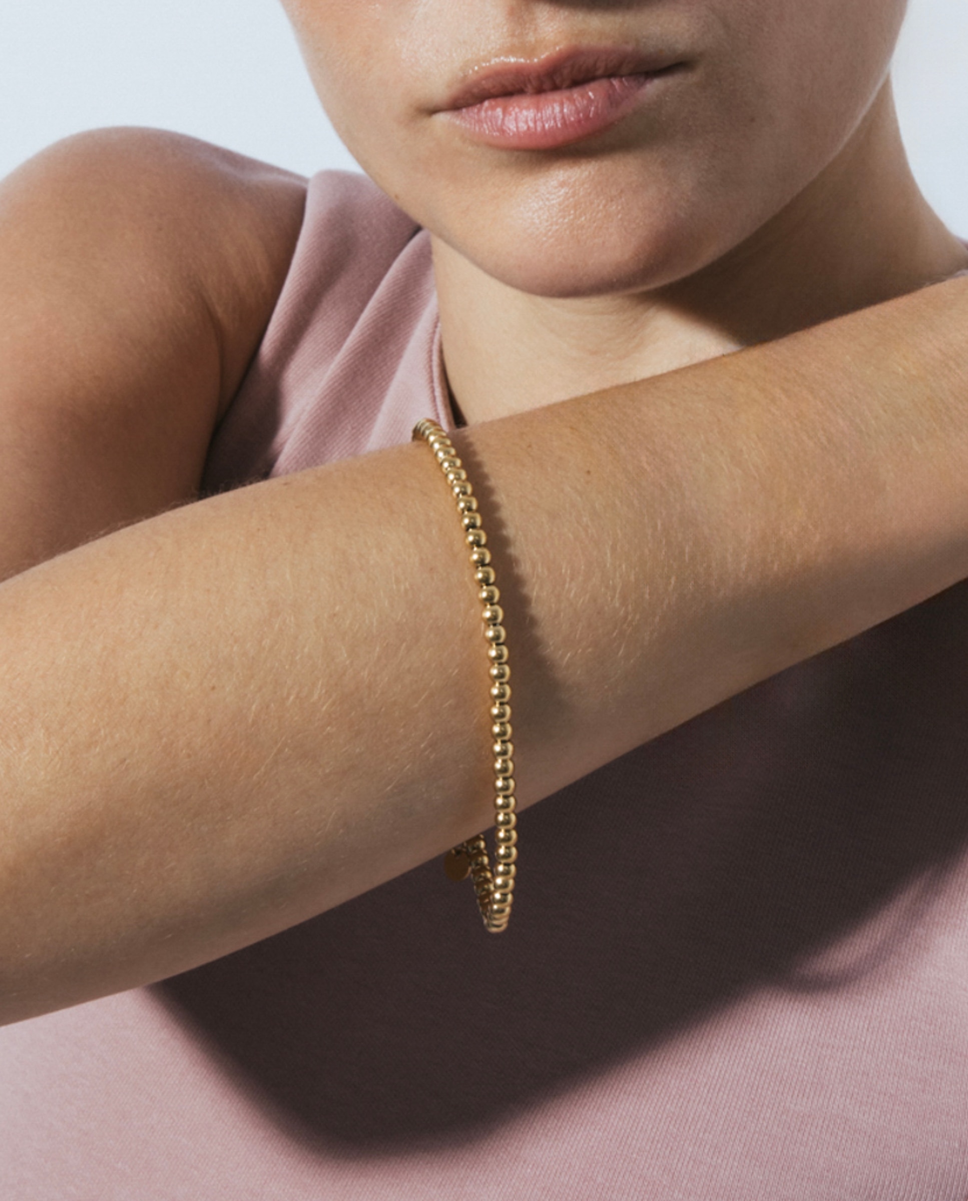 Pulseira de Corrente África de Aço Acabada em Ouro Amarelo de 18 Quilates Ouro-4