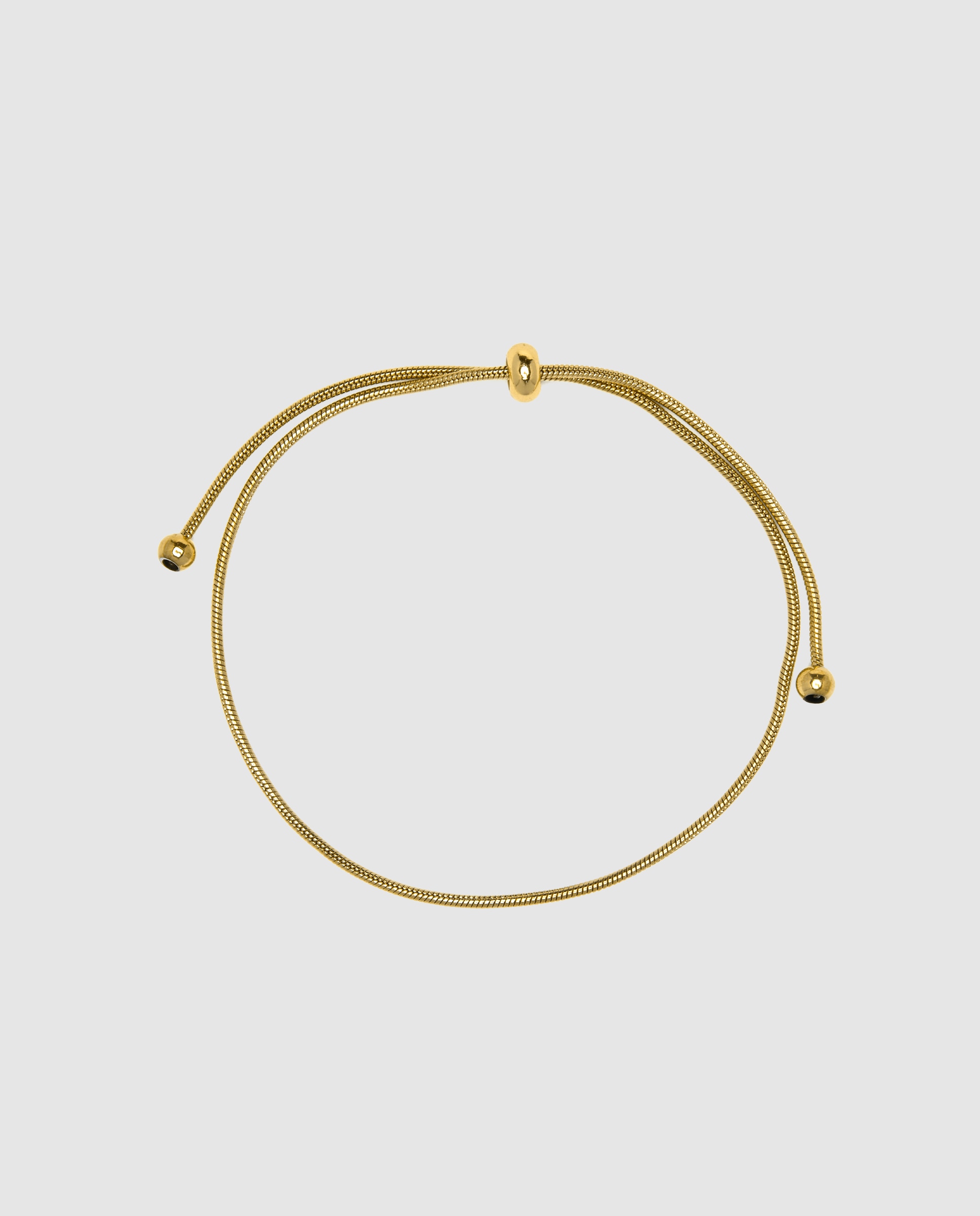 Pulseira de Corrente África de Aço Acabada em Ouro Amarelo de 18 Quilates Ouro-3