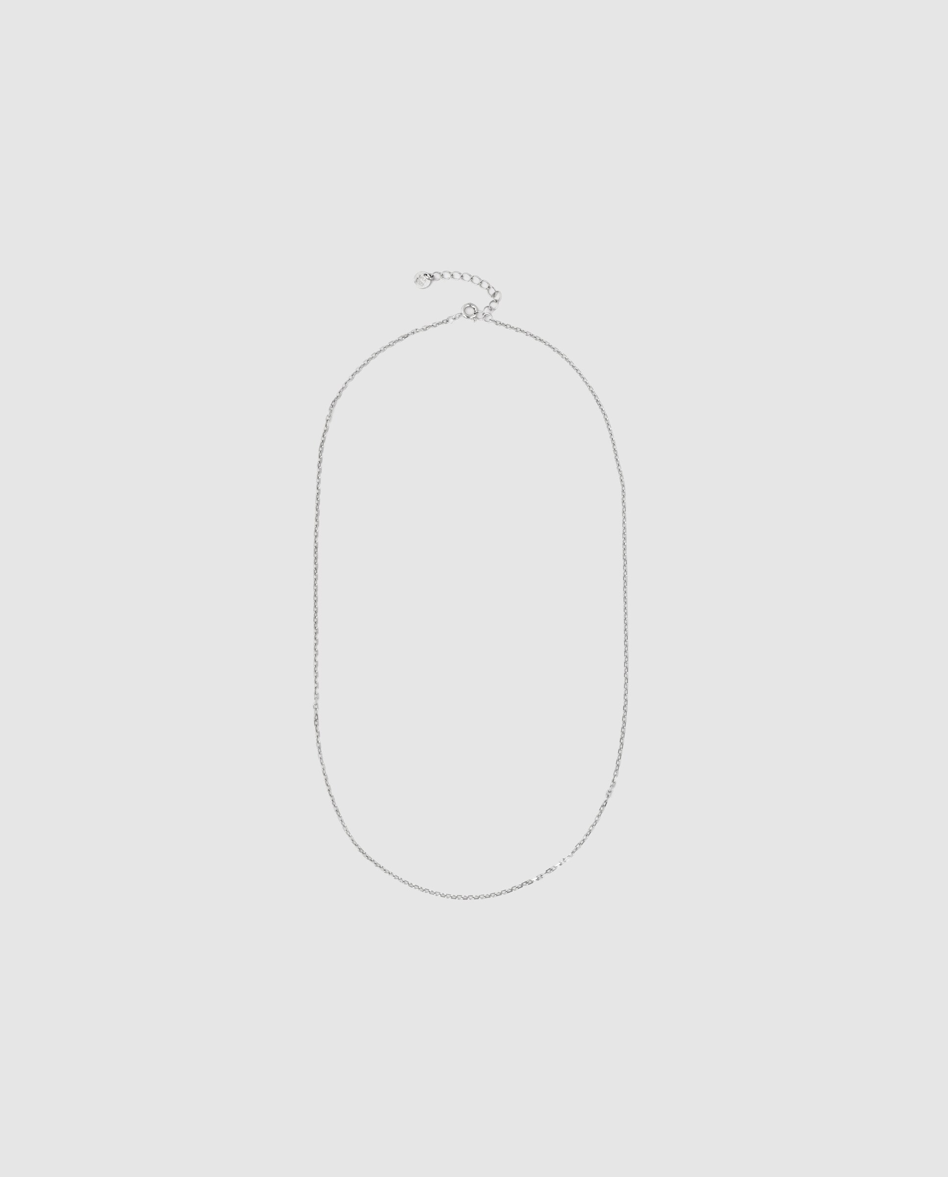 Colar de Prata de Lei 925 com Acabamento em Ródio Prata mate-2