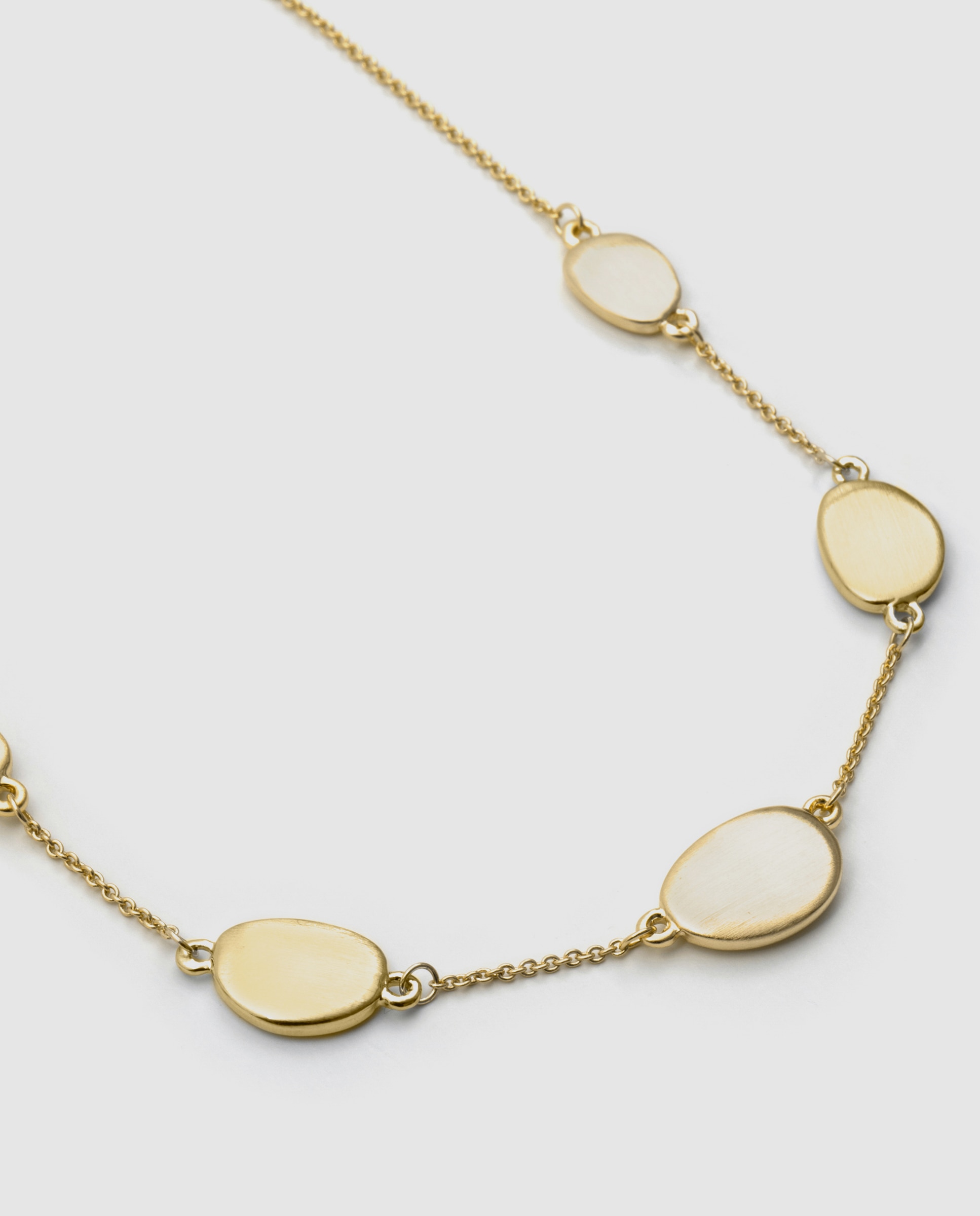 Colar Africa com Acabamento em Ouro Amarelo de 18k Dourado-3