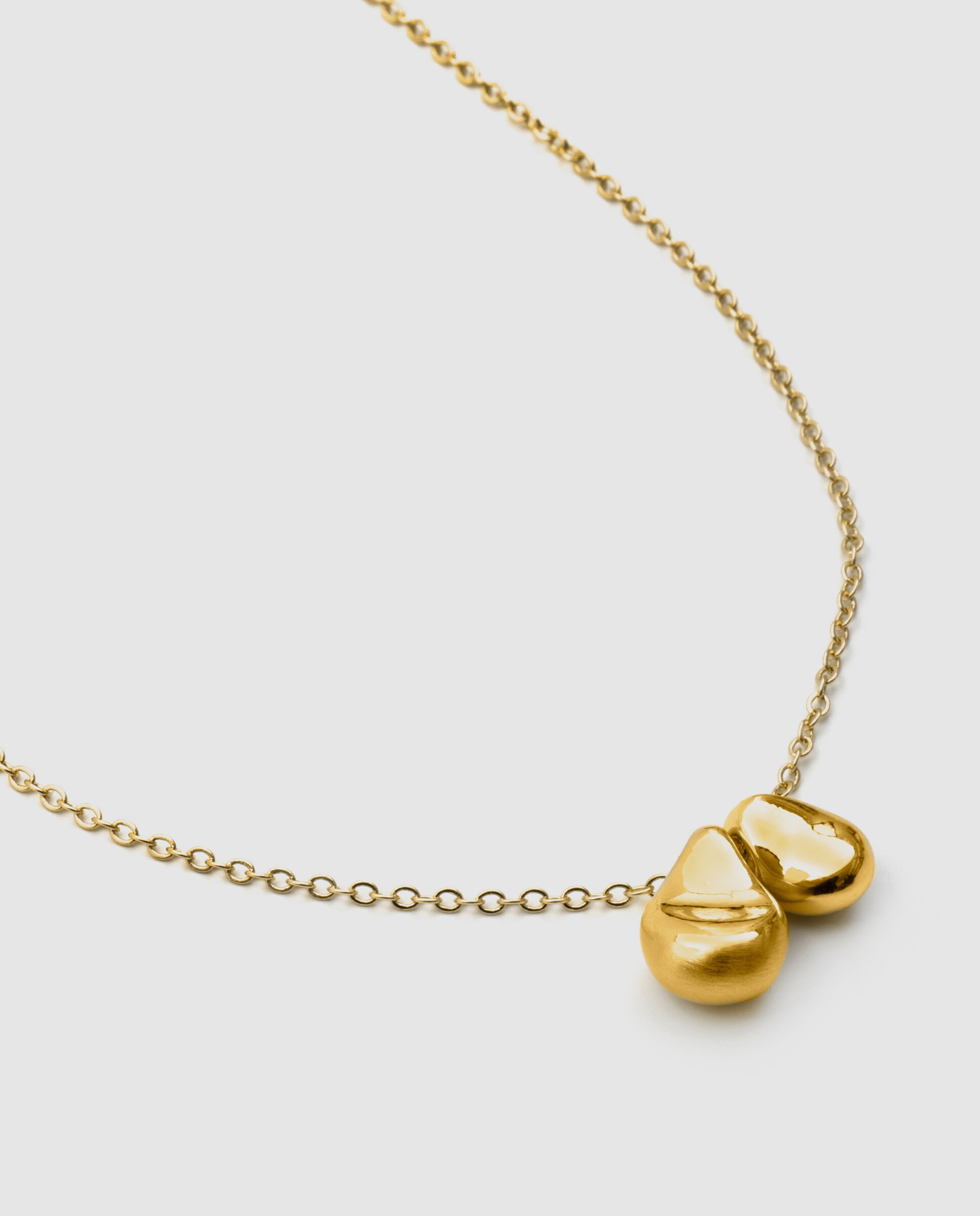 Colar Africa com Acabamento em Ouro Amarelo de 18k Dourado-3