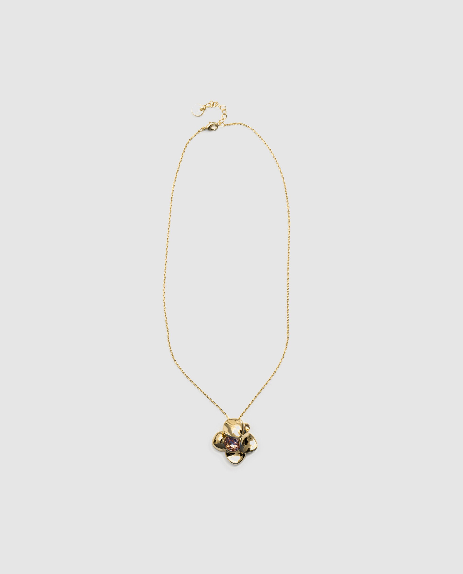 Colar Africa com Acabamento em Ouro Amarelo de 18k Rosa-2