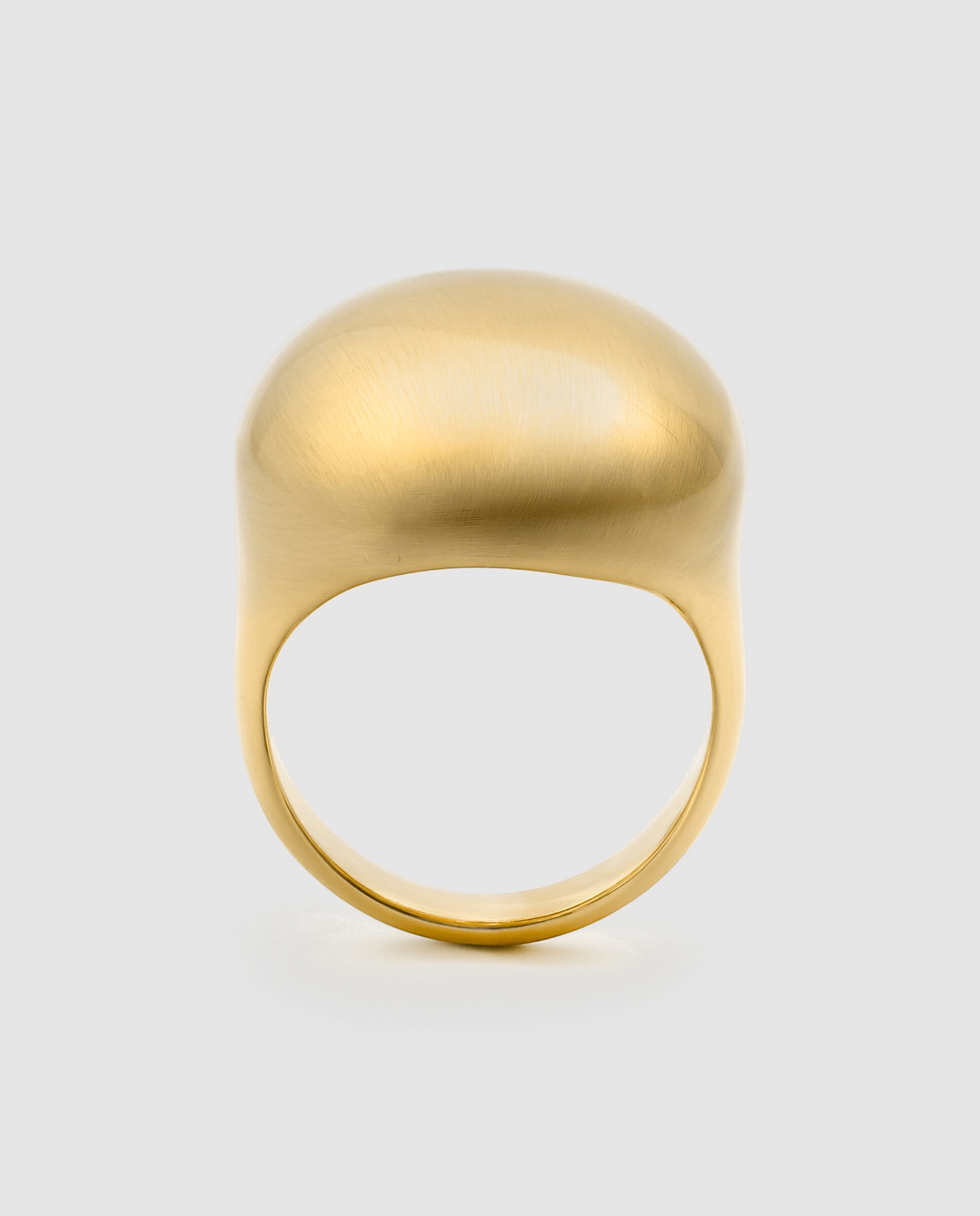 Anel Africa Acabado em Ouro Amarelo de 18k Dourado-7