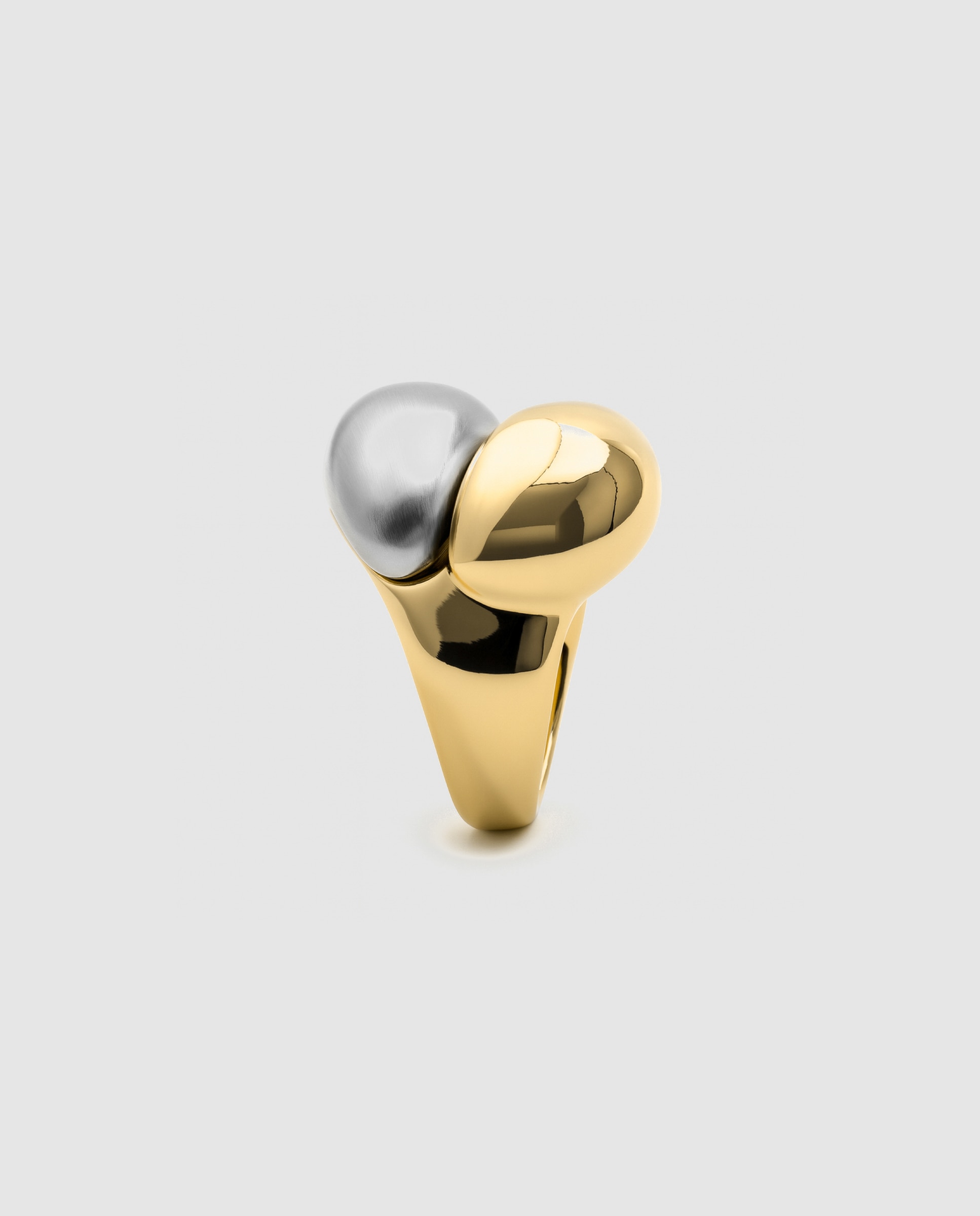 Anel Africa Acabado em Ouro Amarelo de 18k Dourado-3
