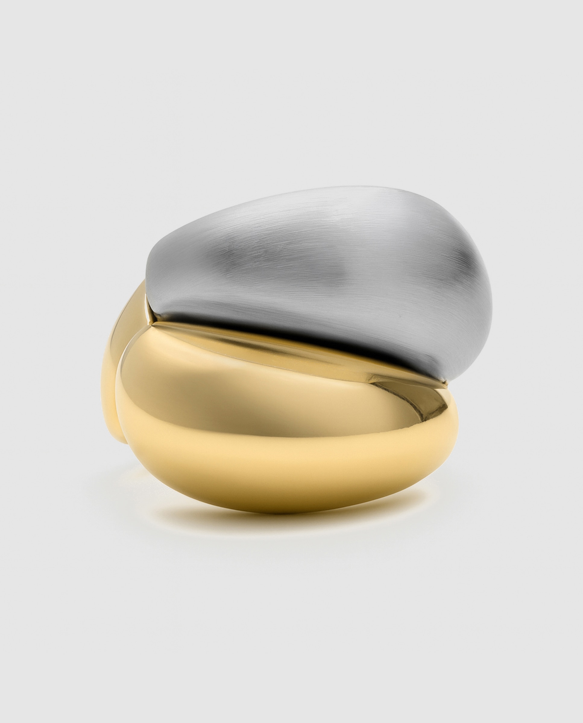 Anel Africa Acabado em Ouro Amarelo de 18k Dourado-6