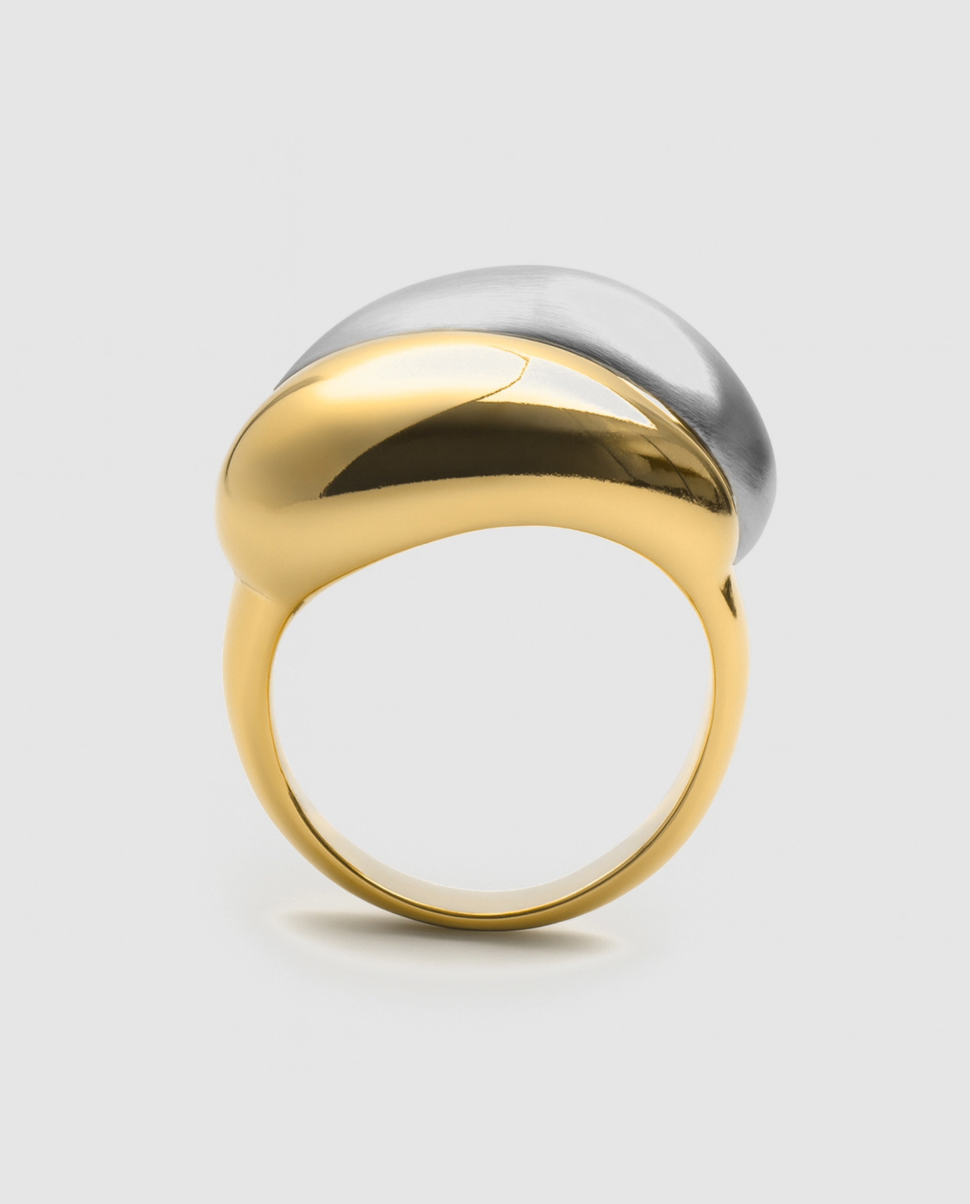 Anel Africa Acabado em Ouro Amarelo de 18k Dourado-7