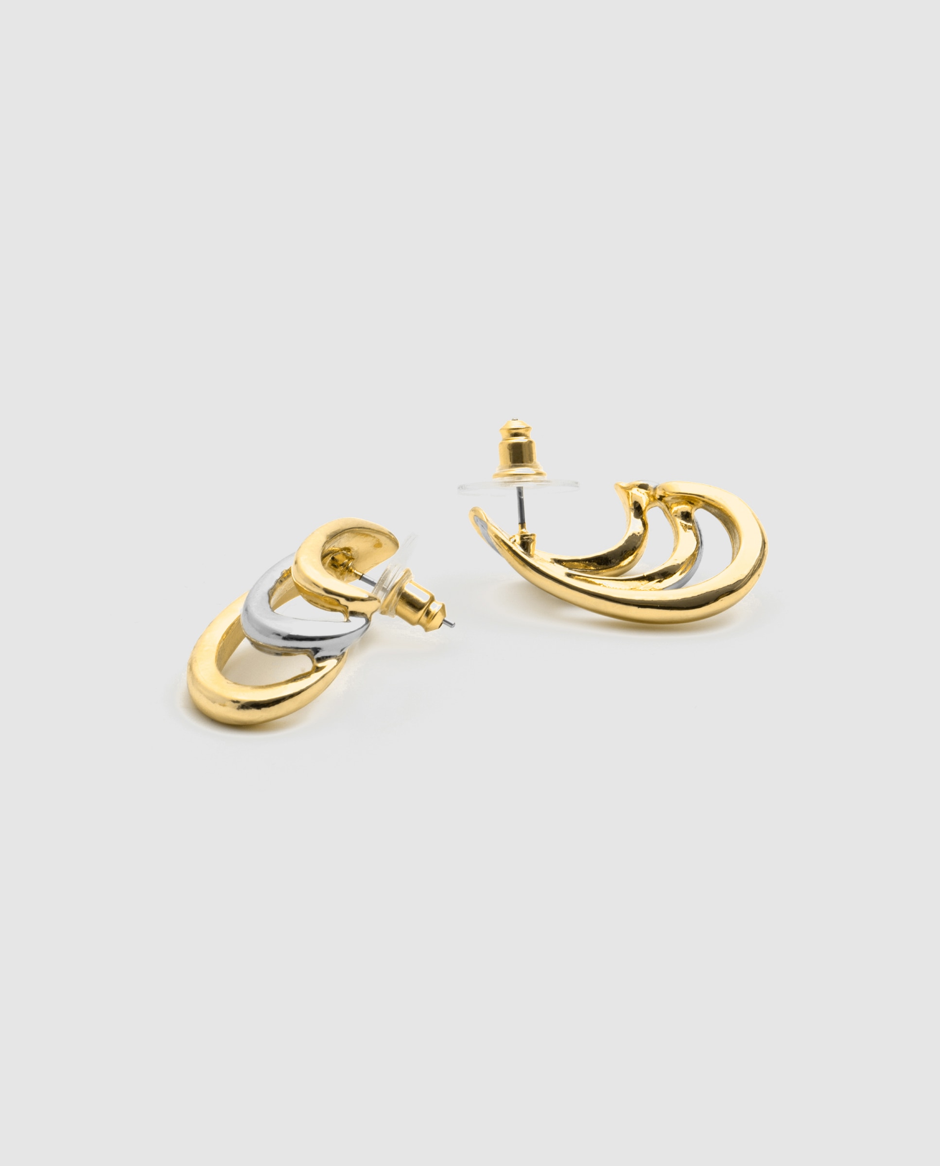 Brincos Africa com Acabamentos em Ouro Amarelo de 18k Multicolor-6