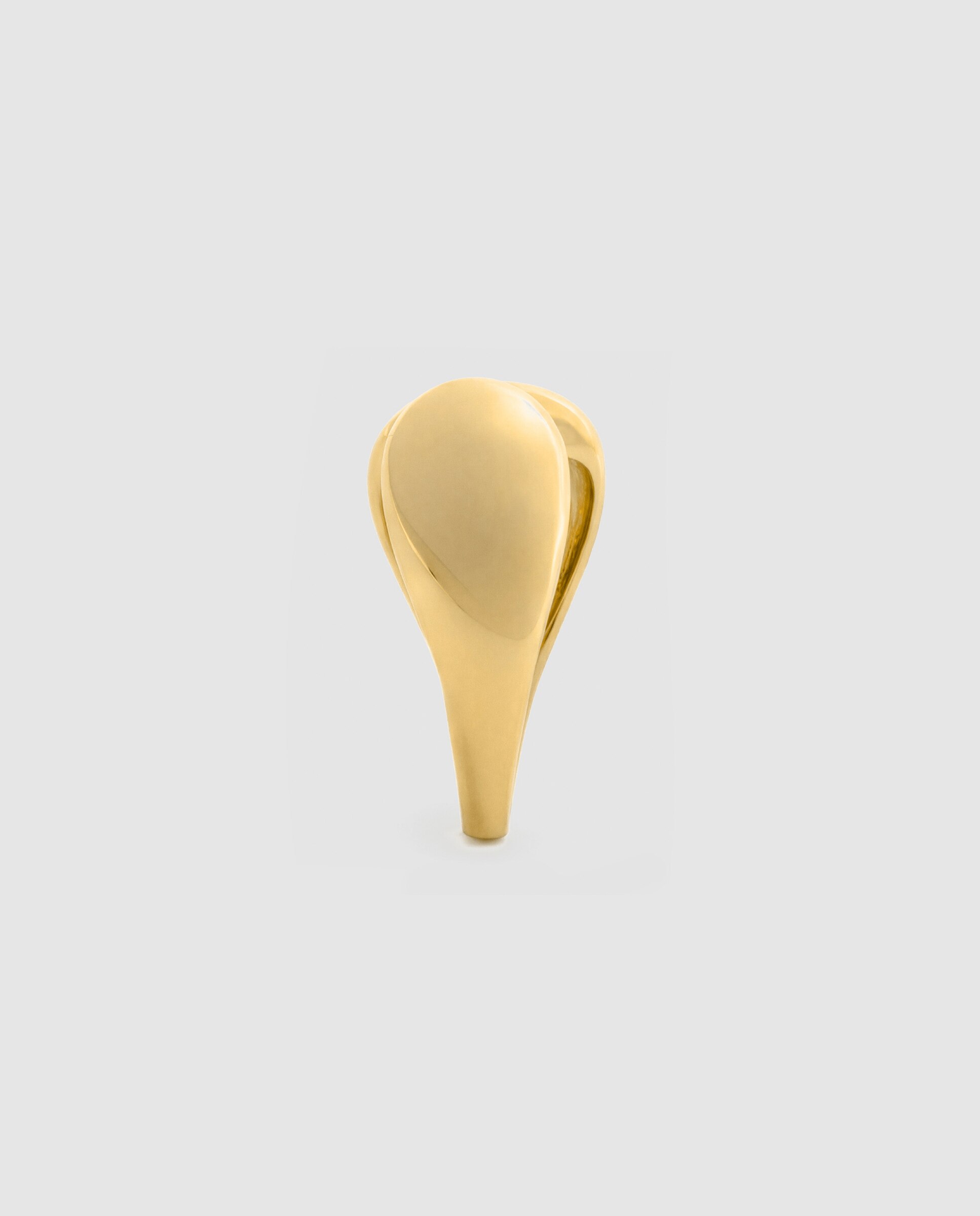 Anel Africa Acabado em Ouro Amarelo de 18k Dourado-2
