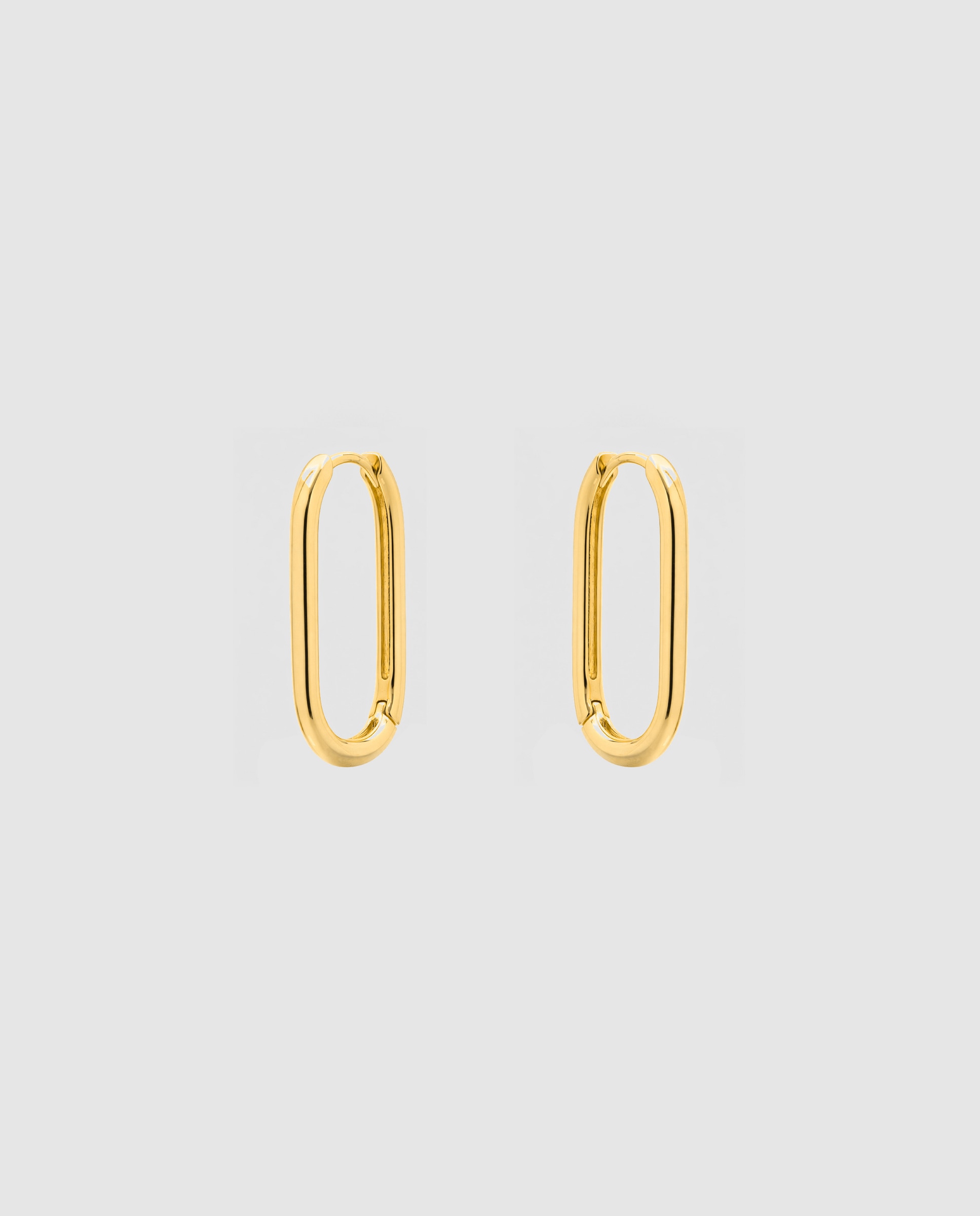 Brincos de Argola África com Acabamentos em Ouro Amarelo 18 Quilates Dourado-3