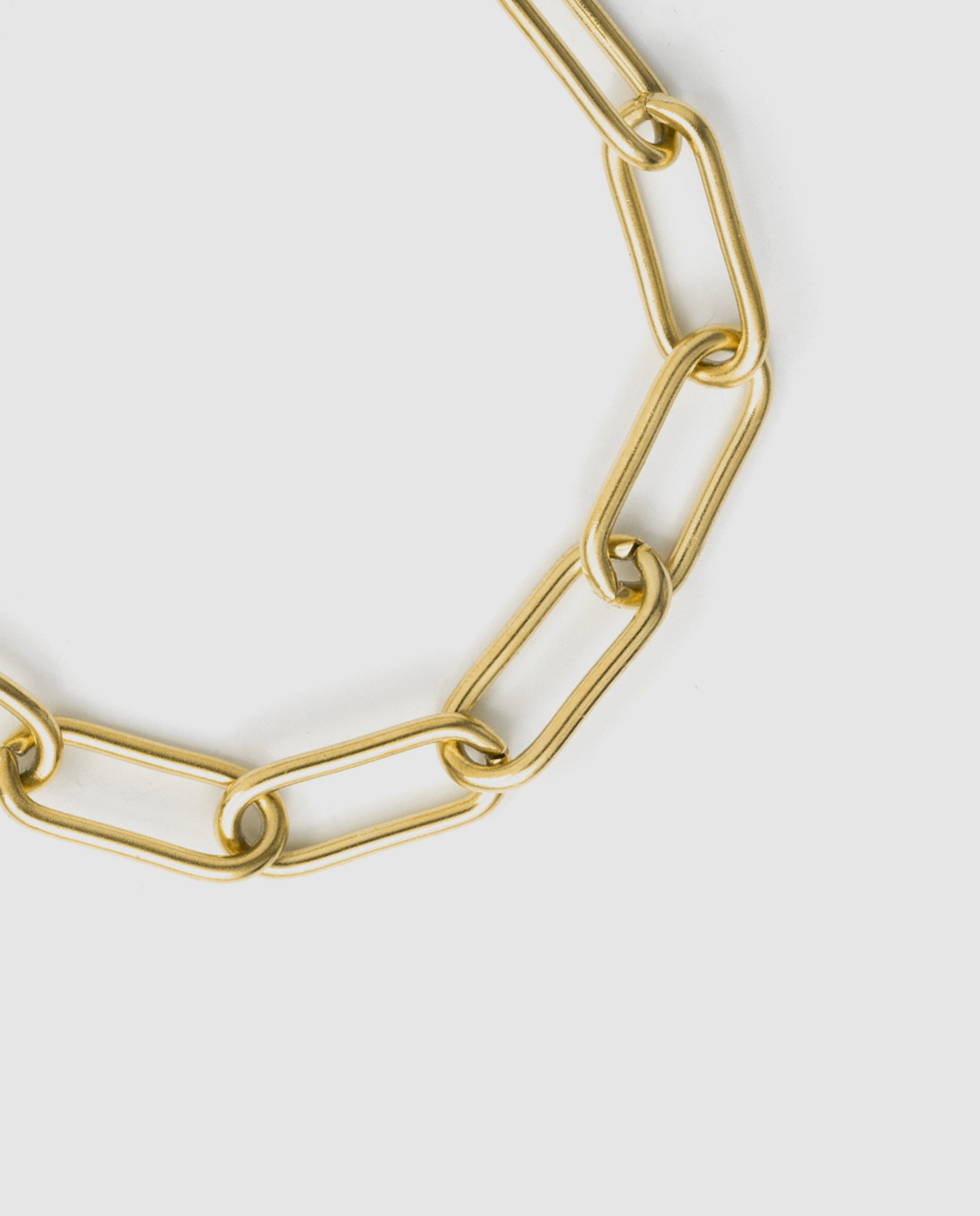 Pulseira com Charms Boho de Aço Acabada em Ouro Amarelo 18 Quilates com Pérola Branca Multicolor-7