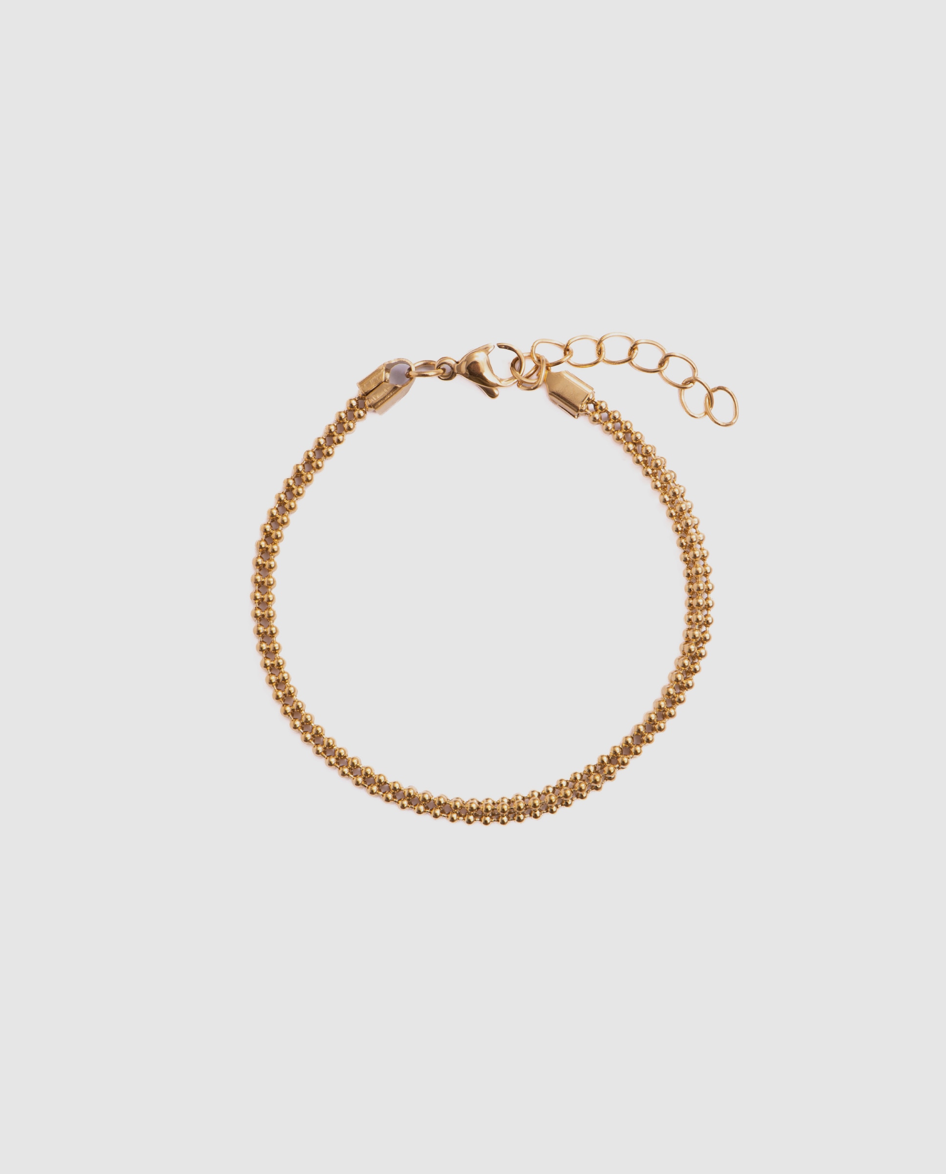 Imagem 0 de Pulseira de Correntes África Acabada em Ouro Amarelo de 18 Quilates