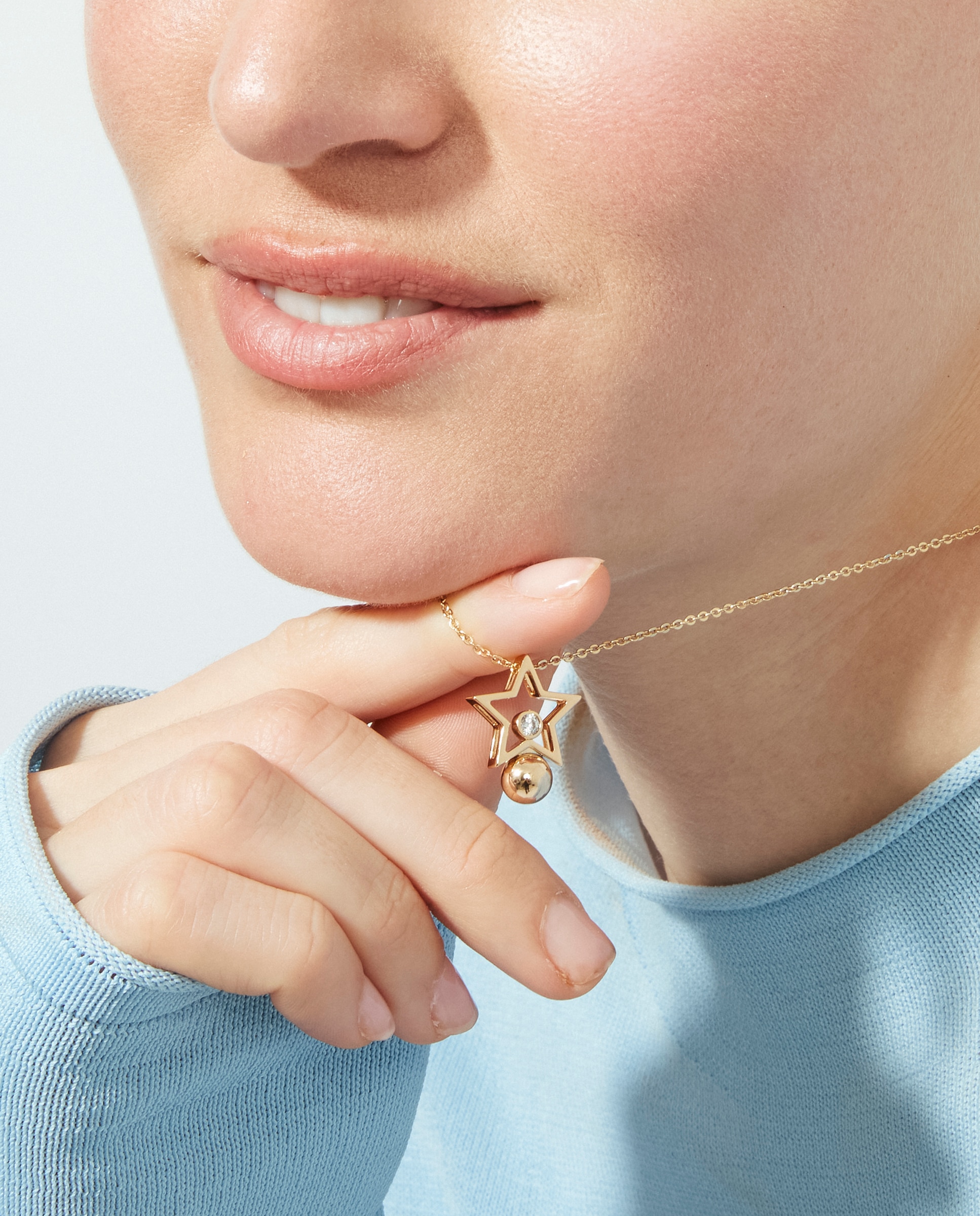 Colar Special Edition com Acabamento em Ouro Rosa de 18 Quilates e Zirconita Brilhante Rosa-4