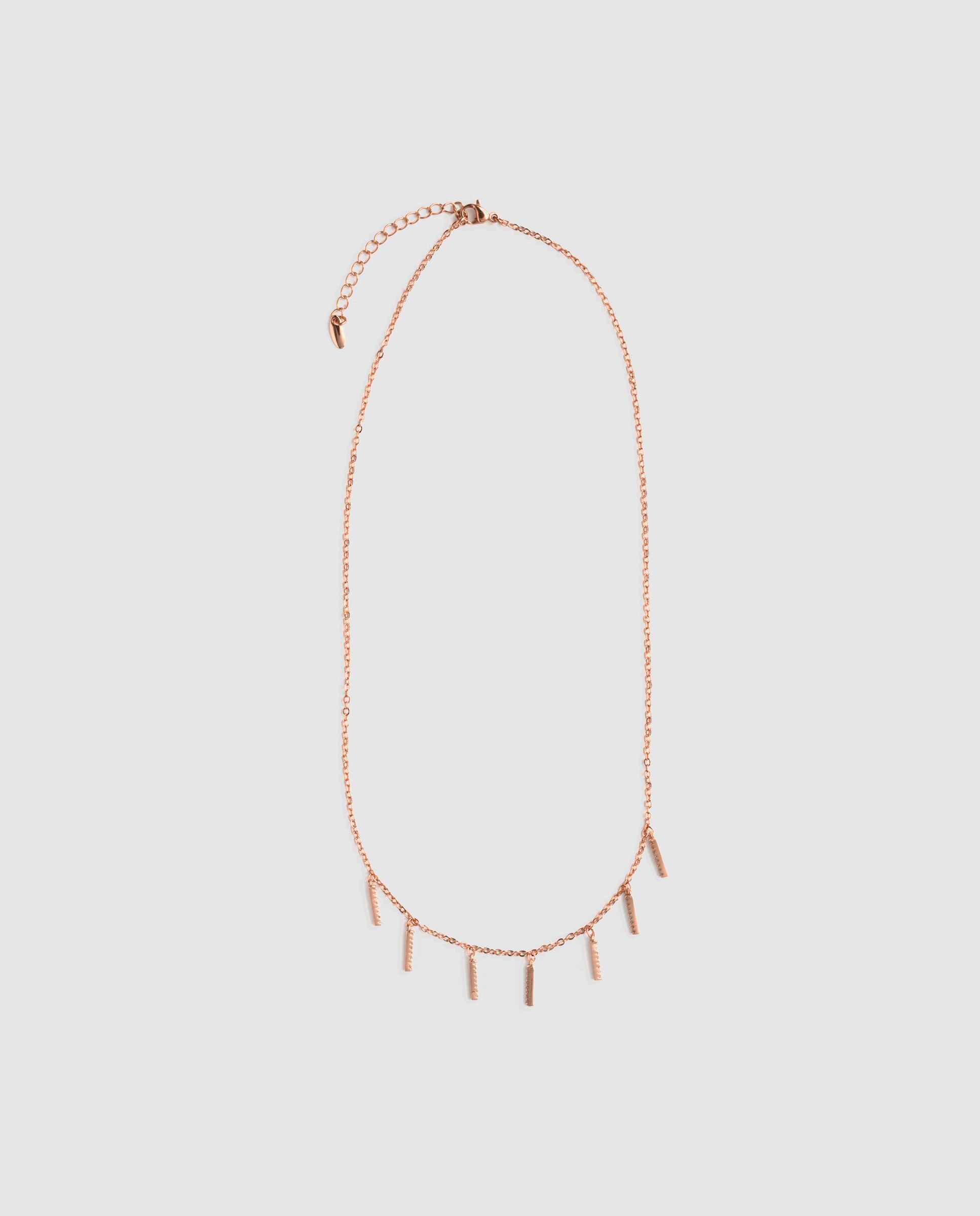 Colar Special Edition com Acabamento em Ouro Rosa de 18 Quilates e Zirconita Brilhante Rosa-3