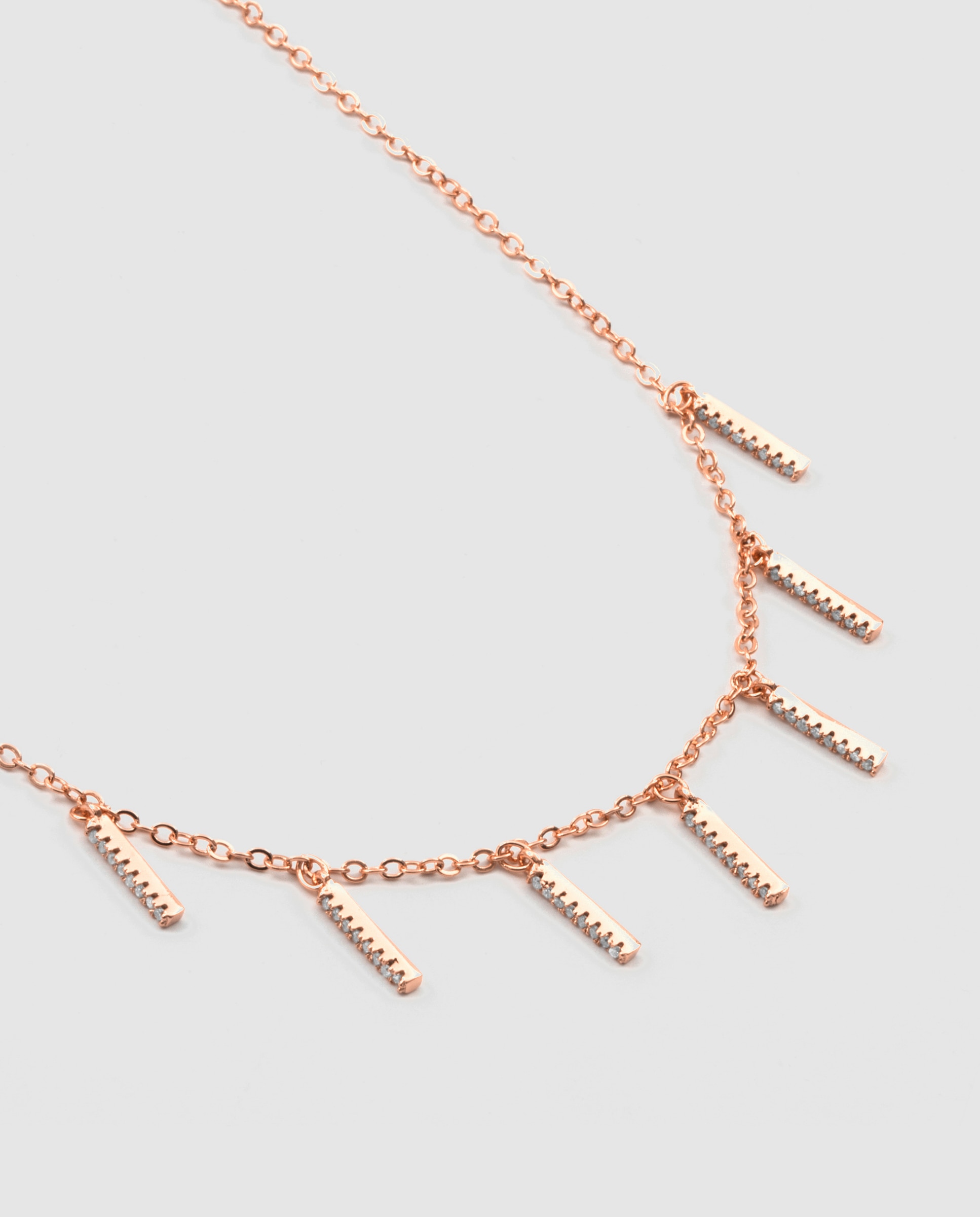 Colar Special Edition com Acabamento em Ouro Rosa de 18 Quilates e Zirconita Brilhante Rosa-6