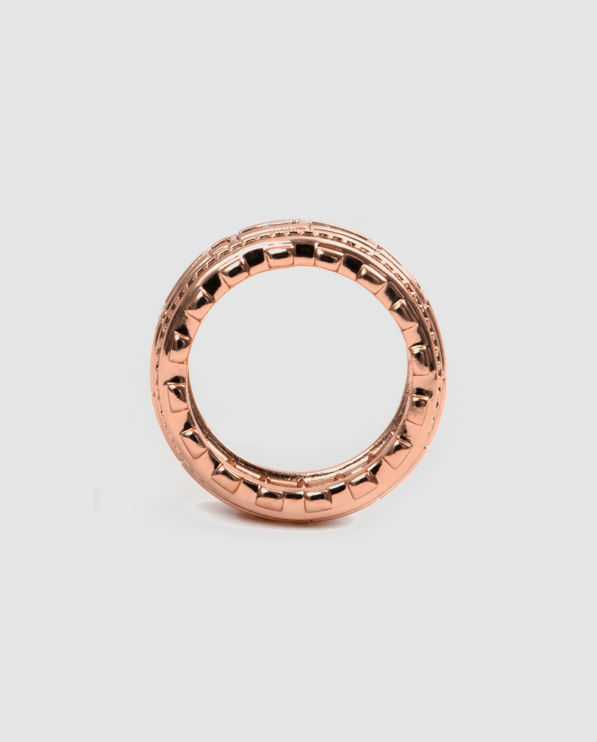 Anel Special Edition com Zirconita Brilhante em Ouro Rosa 18k Dourado-4