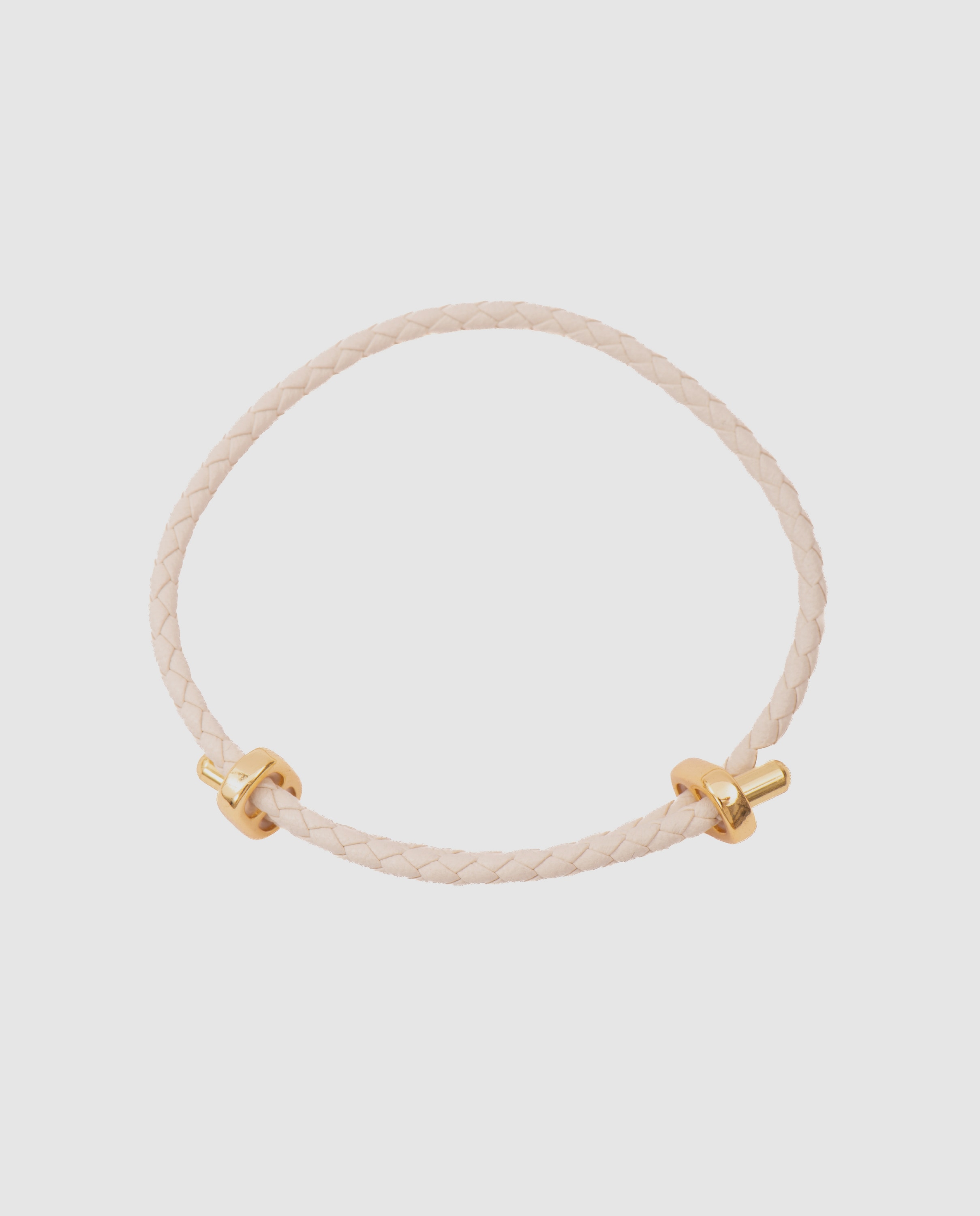 Pulseira Special Edition com Couro Acabada em Ouro Amarelo de 18k Branco-3