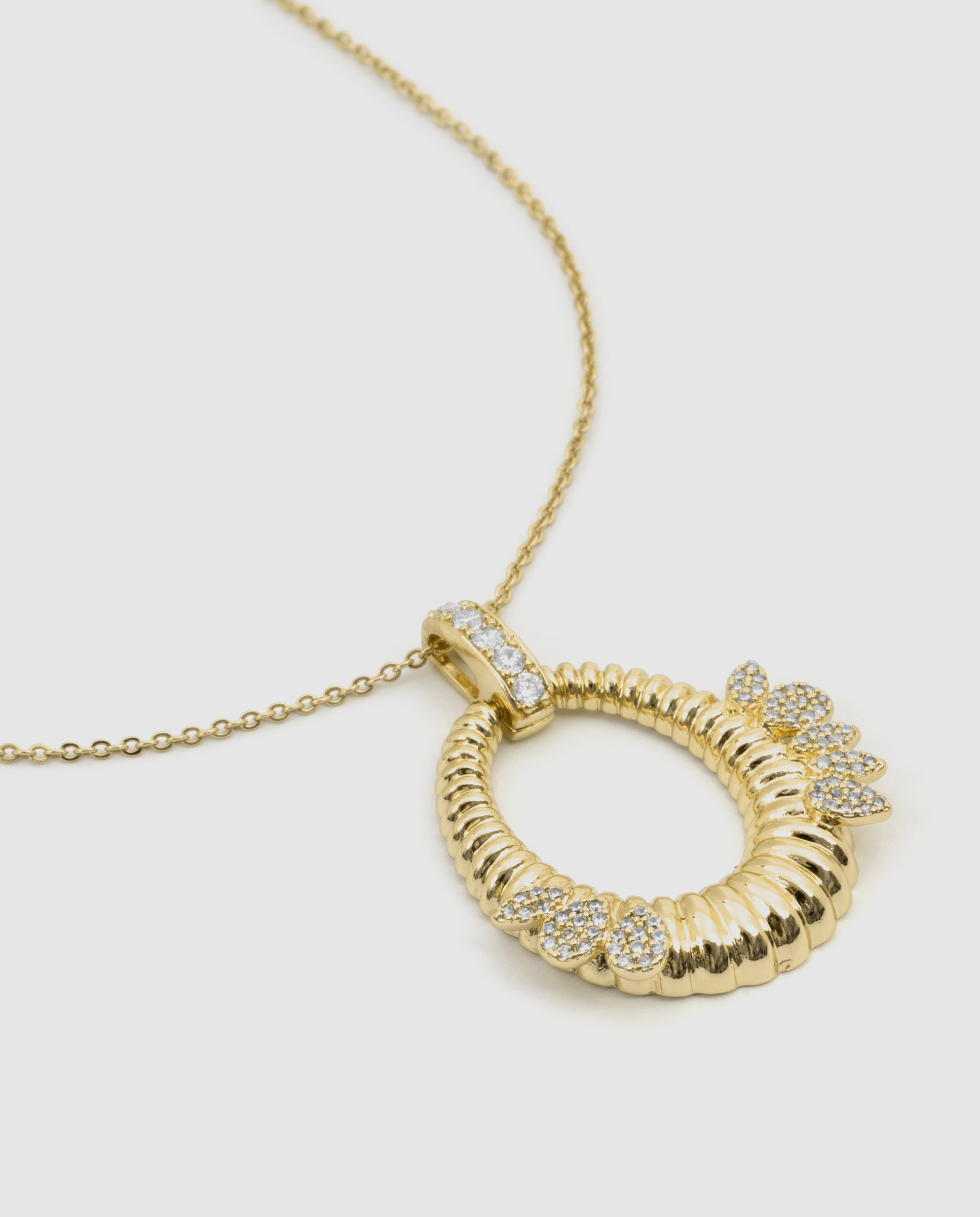 Colar Special Edition com Acabamento em Ouro Amarelo de 18k e Zirconita Brilhante Dourado-6