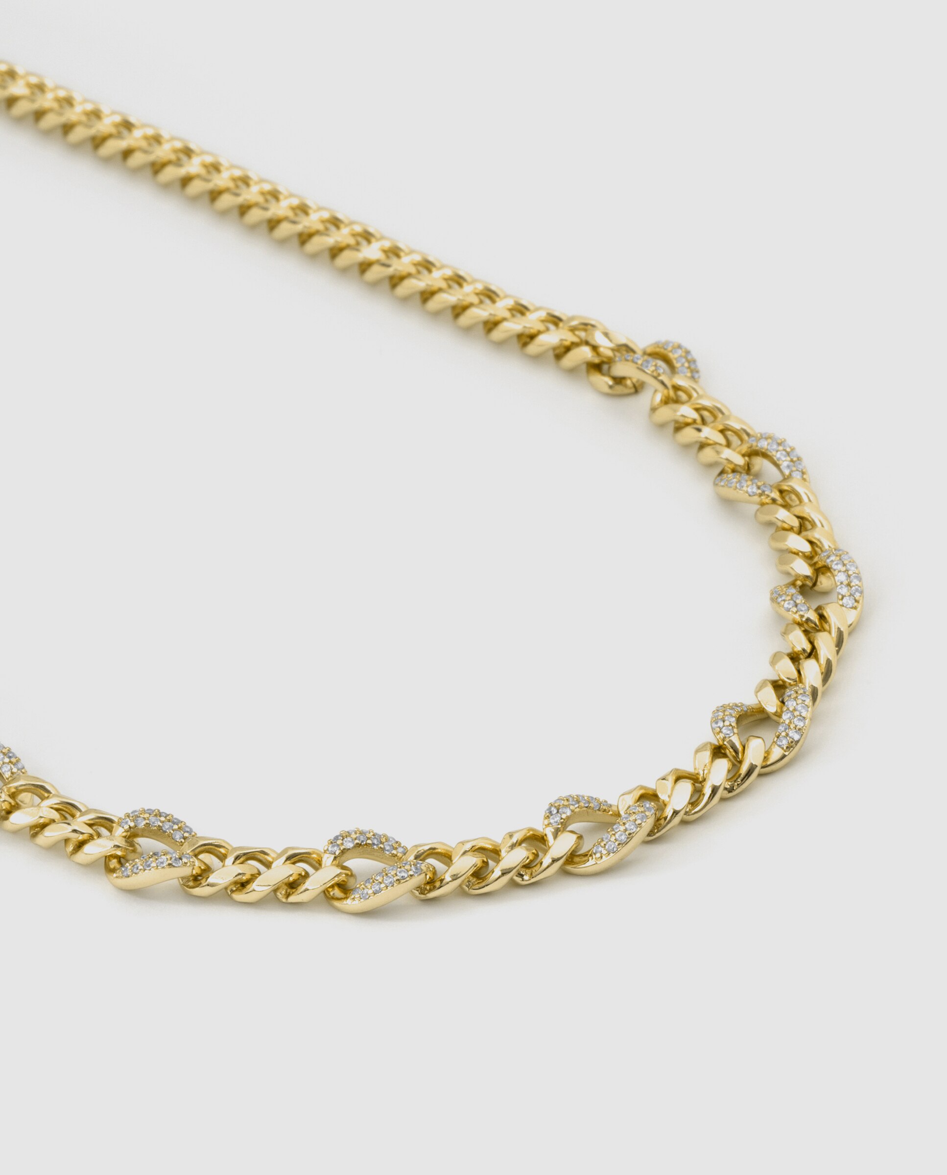 Colar Special Edition com Acabamento em Ouro Amarelo de 18k e Zirconita Brilhante Dourado-6