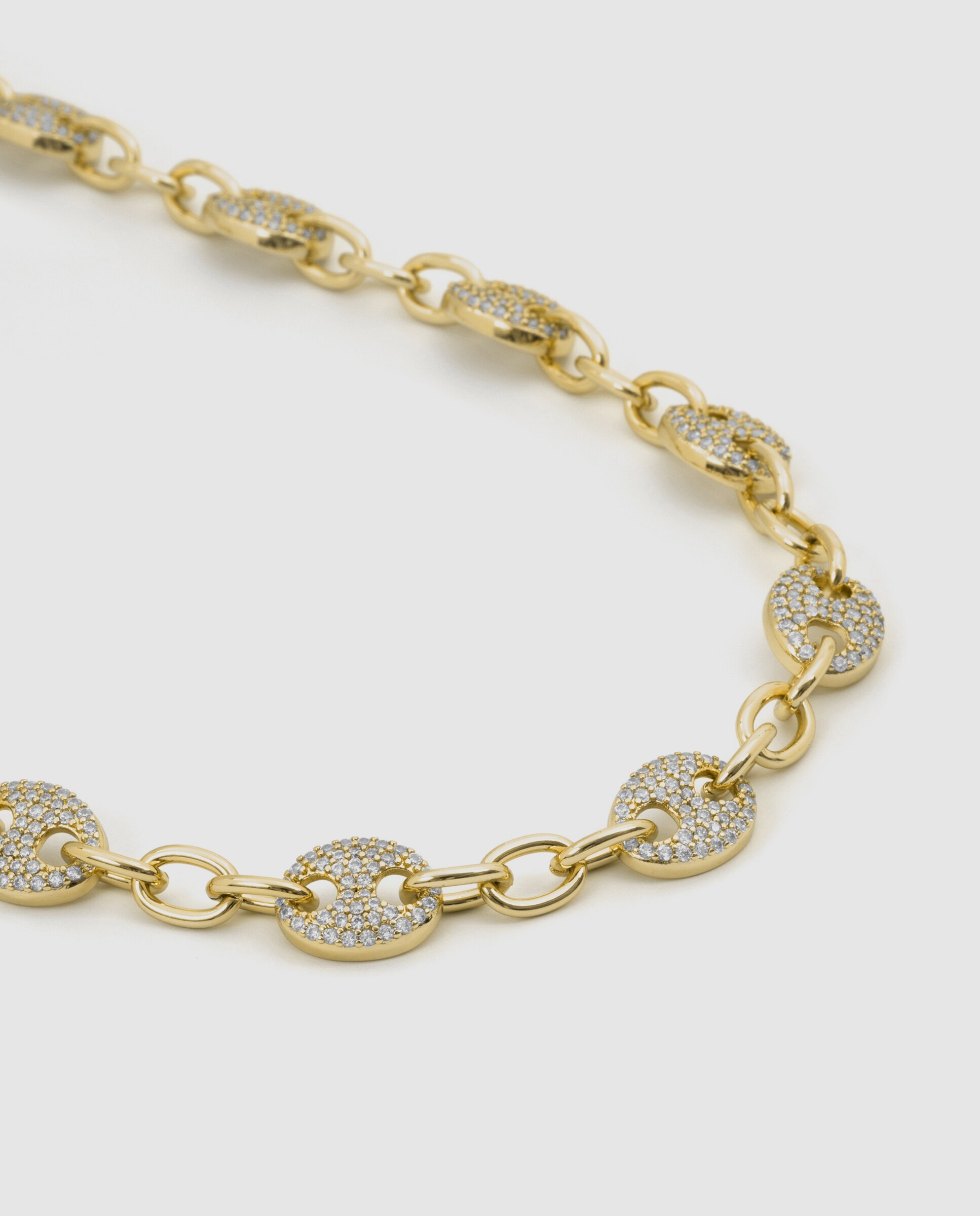 Colar Special Edition com Acabamento em Ouro Amarelo de 18k e Zirconita Brilhante Dourado-6