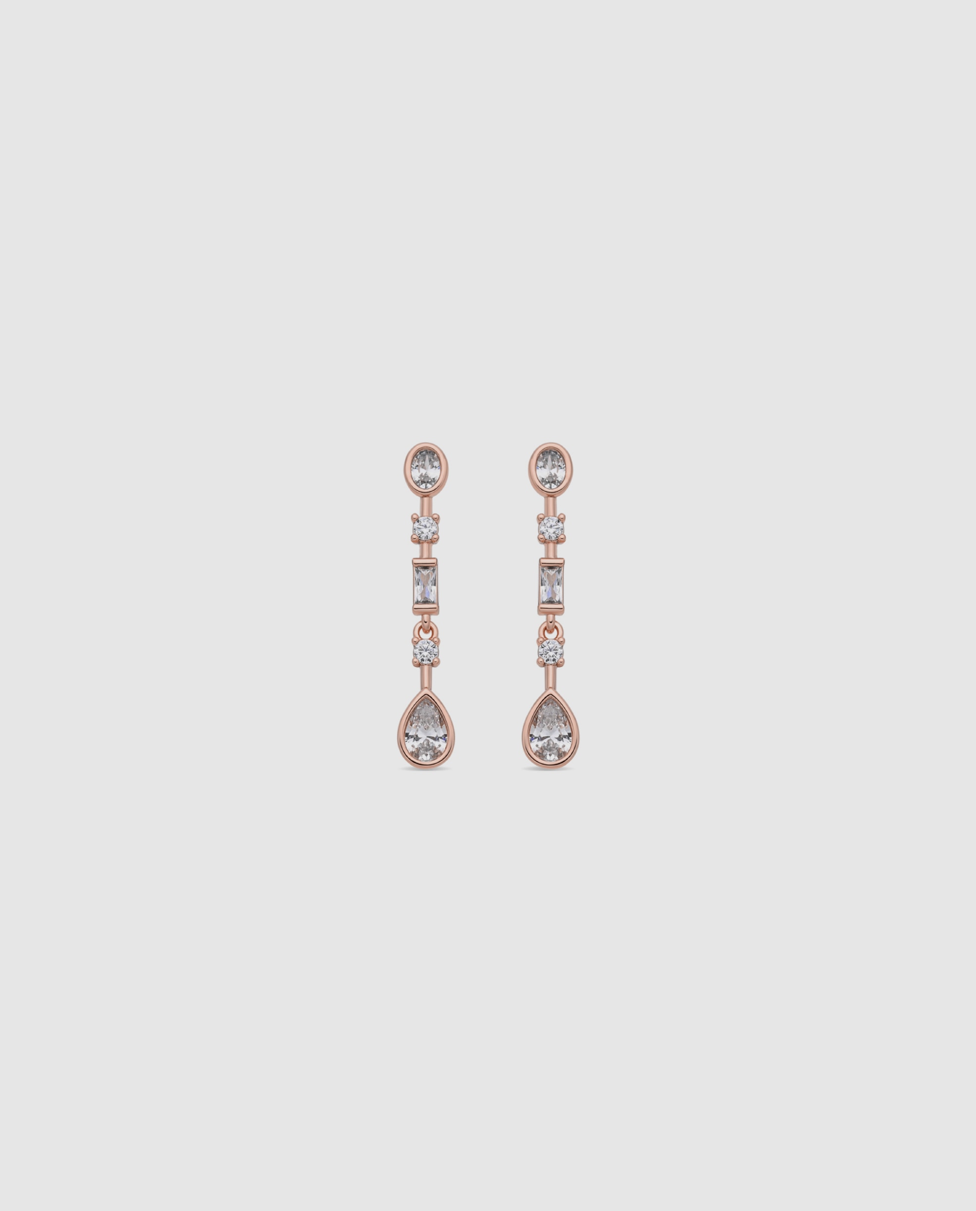 Imagem 0 de Brincos Special Edition com Acabamento em Ouro Rosa 18k e Zircônia Brilhante