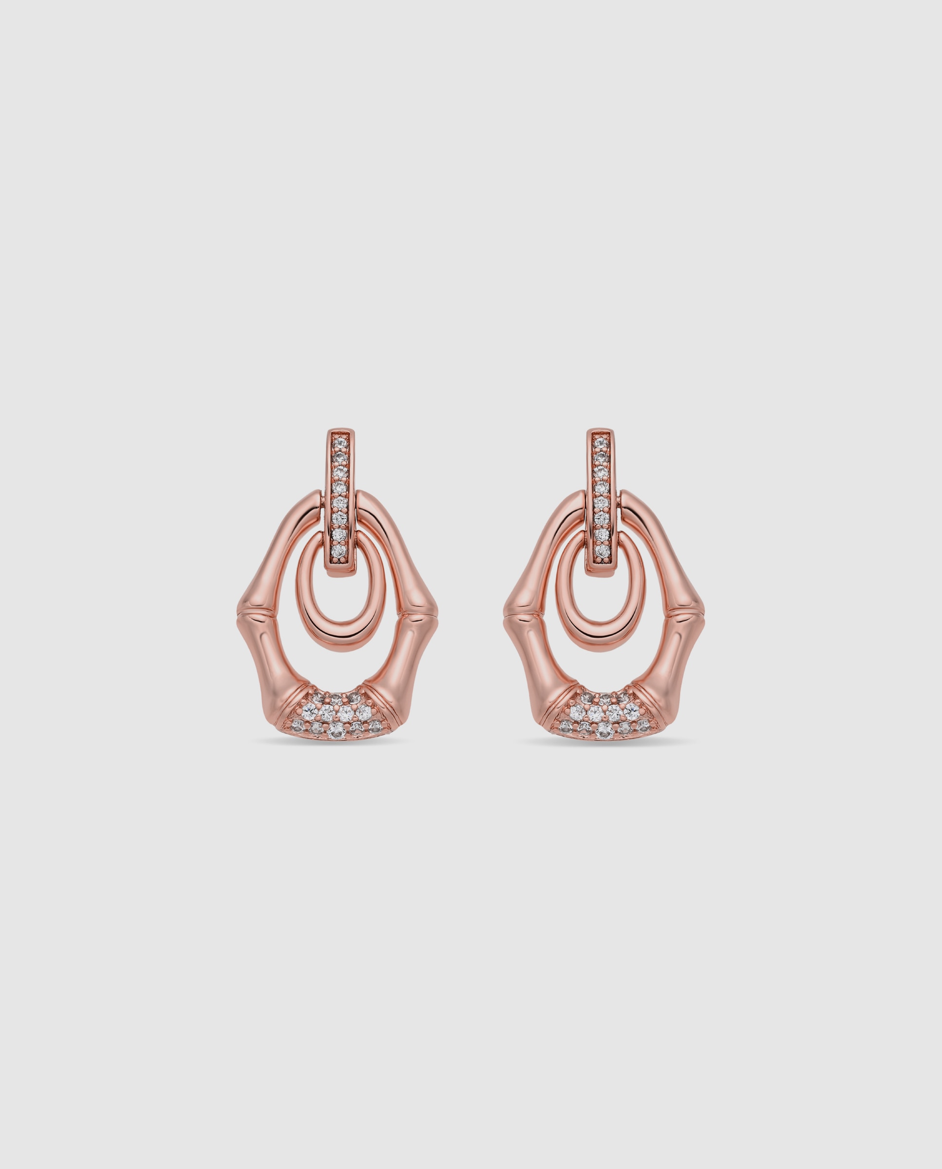 Imagem 0 de Brincos Special Edition com Acabamentos em Ouro Rosa de 18k e Zirconita Brilhante