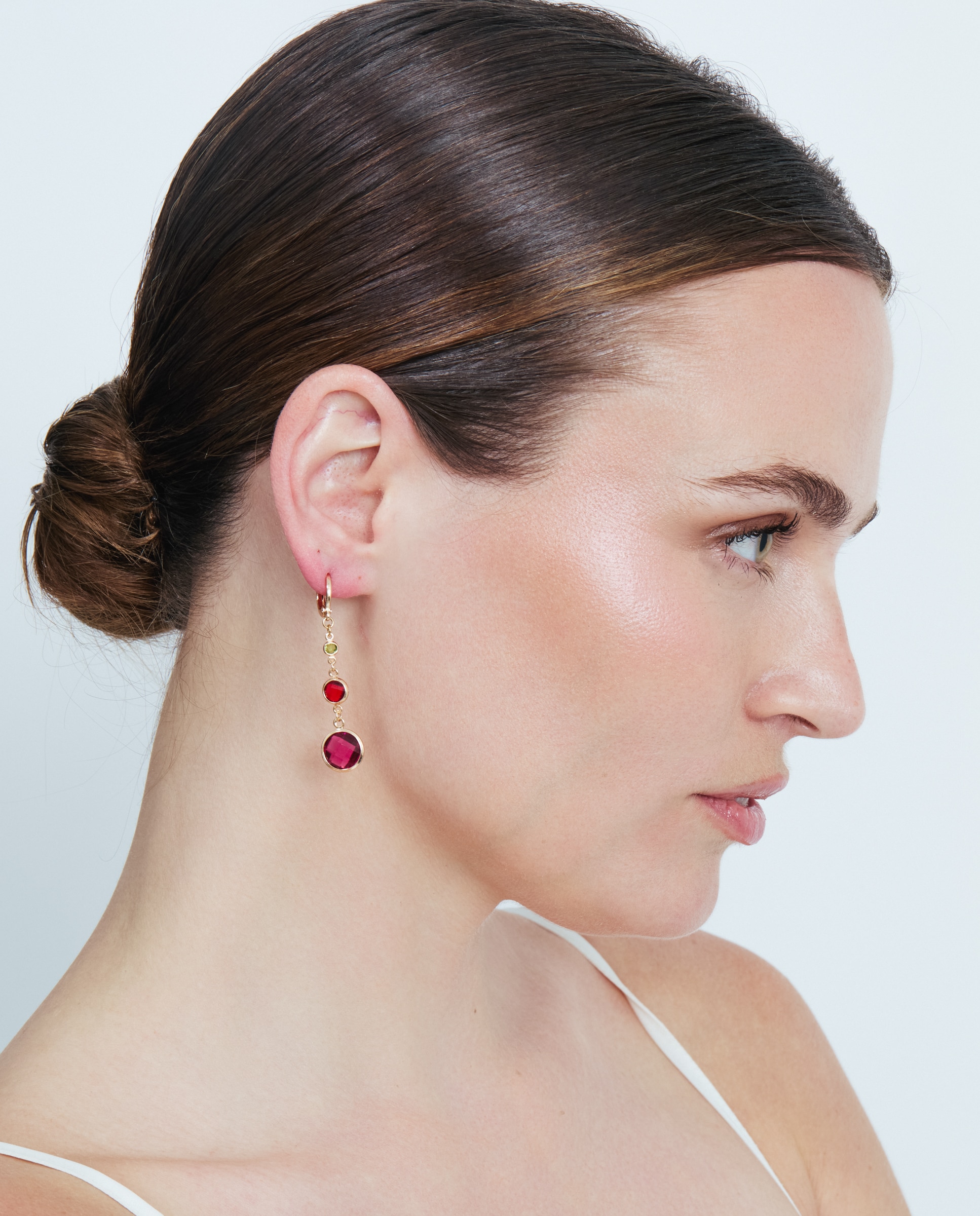 Brincos de Aro Special Edition com Acabamentos em Ouro Rosa de 18k e Zirconita Rosa-2