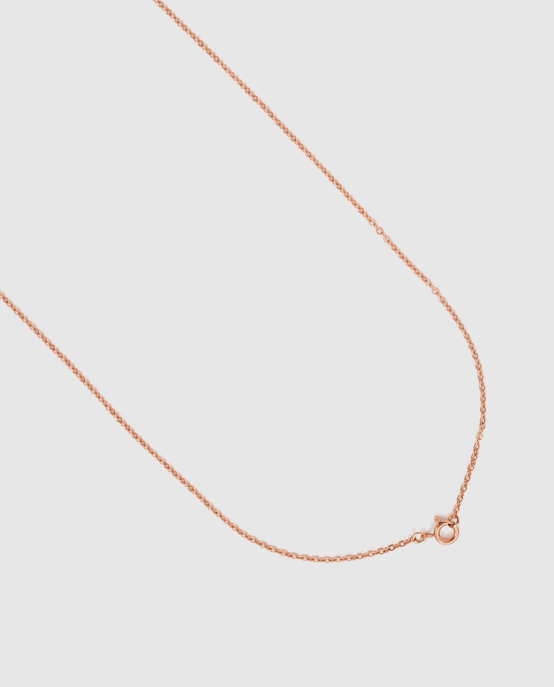 Colar Special Edition com Acabamento em Ouro Rosa de 18k e Zirconita Laranja-7