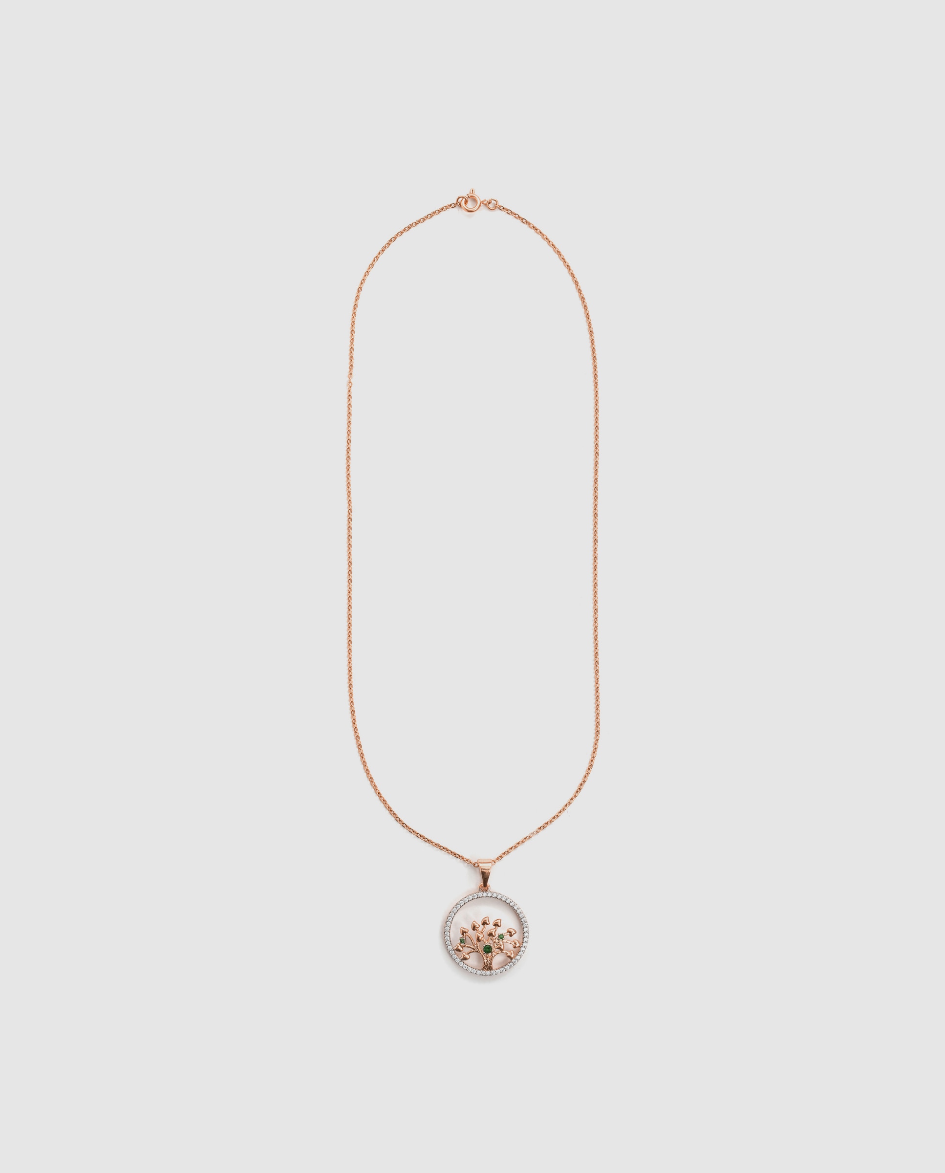 Colar Special Edition com Acabamento em Ouro Rosa de 18k e Zirconita Multicolor-3