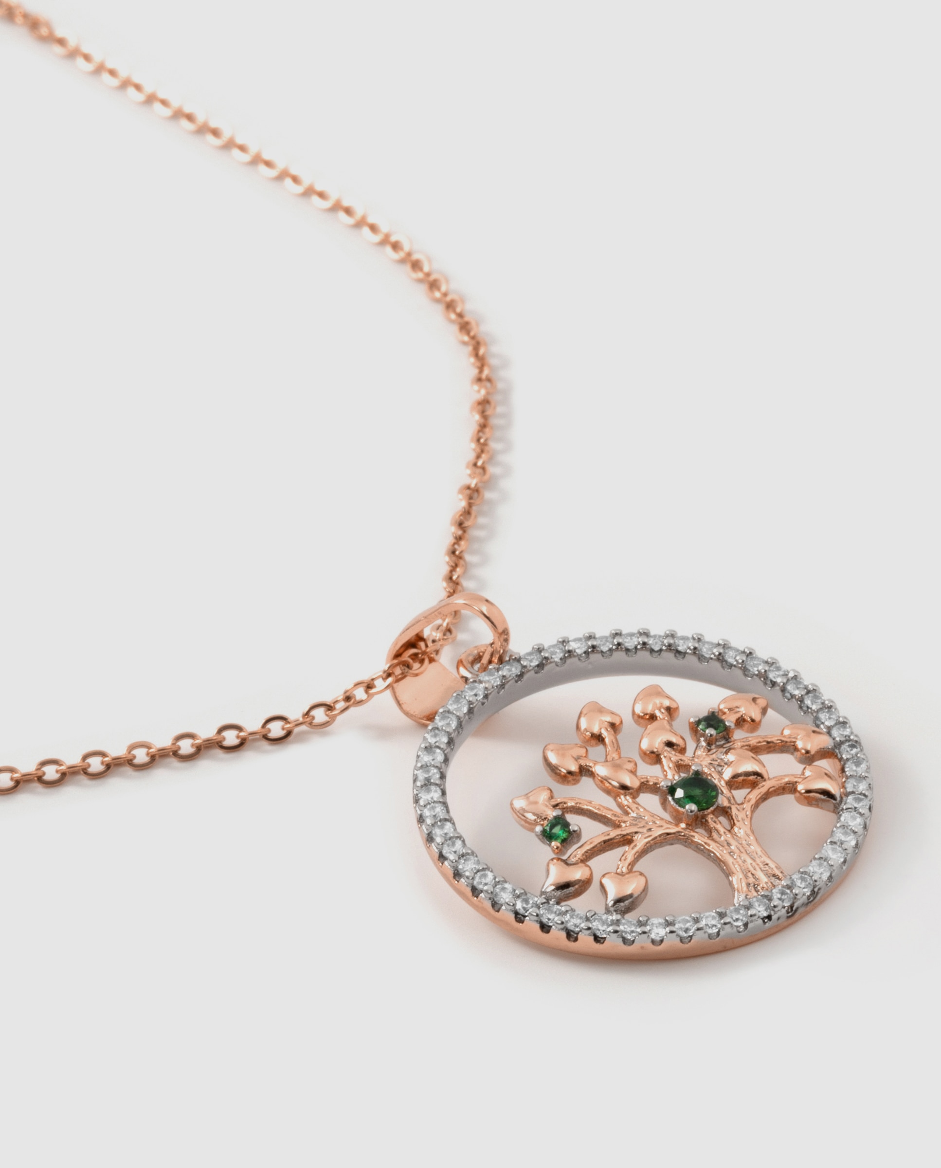 Colar Special Edition com Acabamento em Ouro Rosa de 18k e Zirconita Multicolor-6