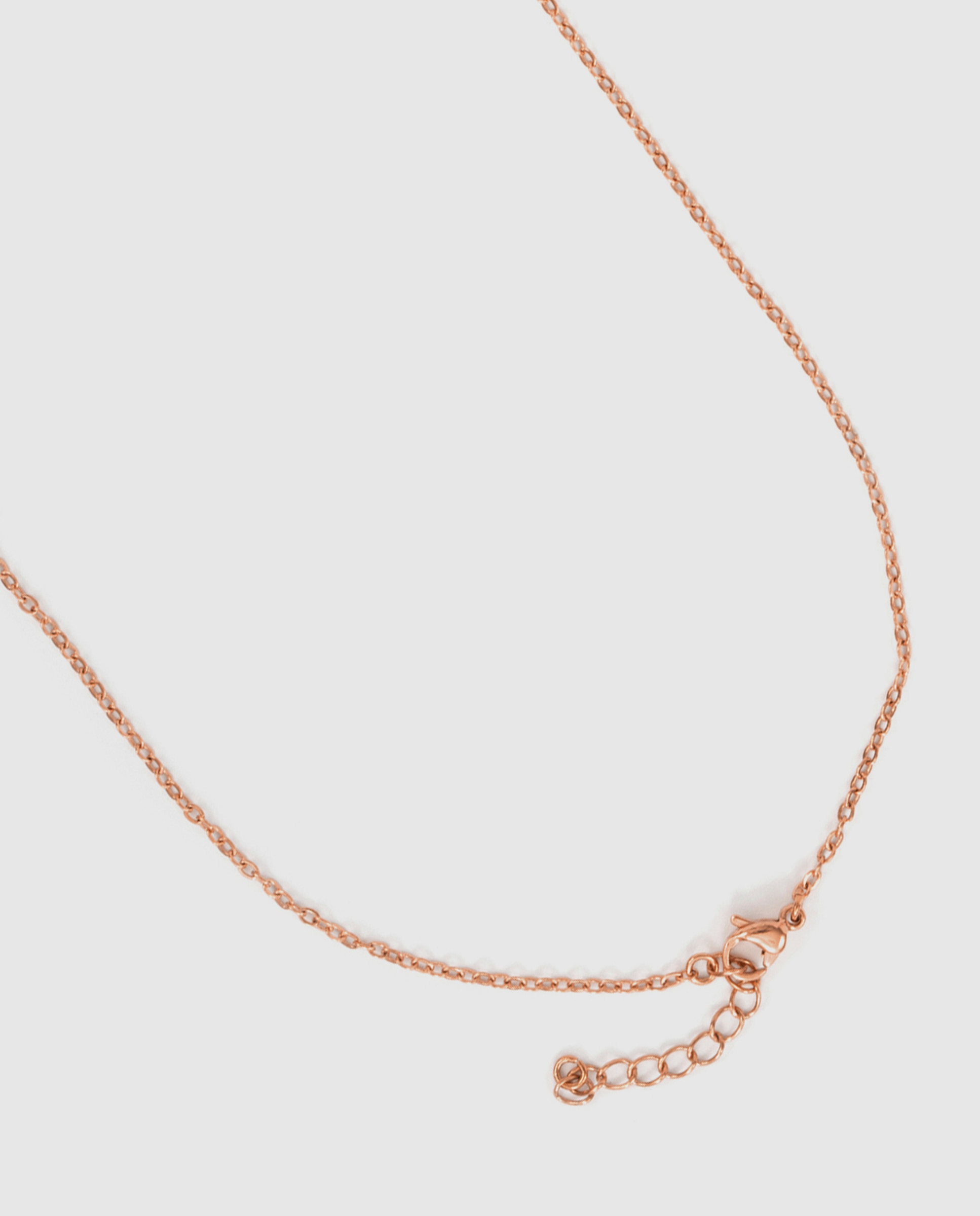 Colar Special Edition Acabado em Ouro Rosa de 18k com Zirconita Brilhante Rosa-7