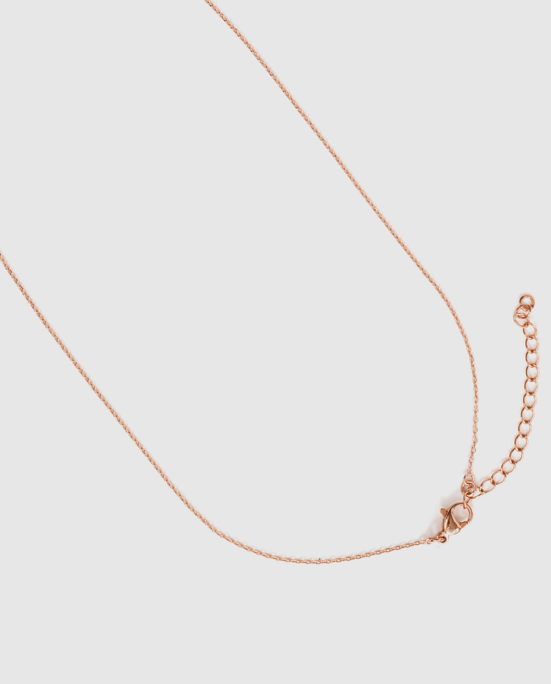 Colar Special Edition Acabado em Ouro Rosa de 18k com Zirconita Brilhante Rosa-7