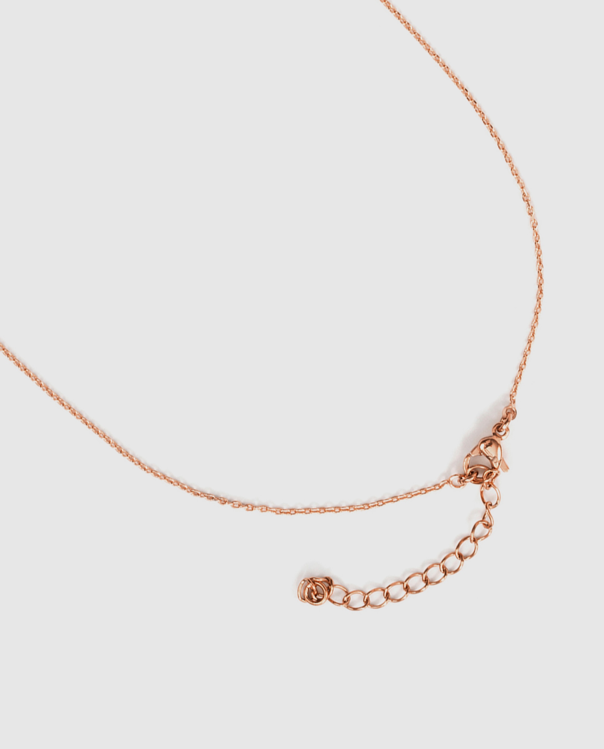 Colar Special Edition Acabado em Ouro Rosa de 18k com Zirconita Brilhante Rosa-7