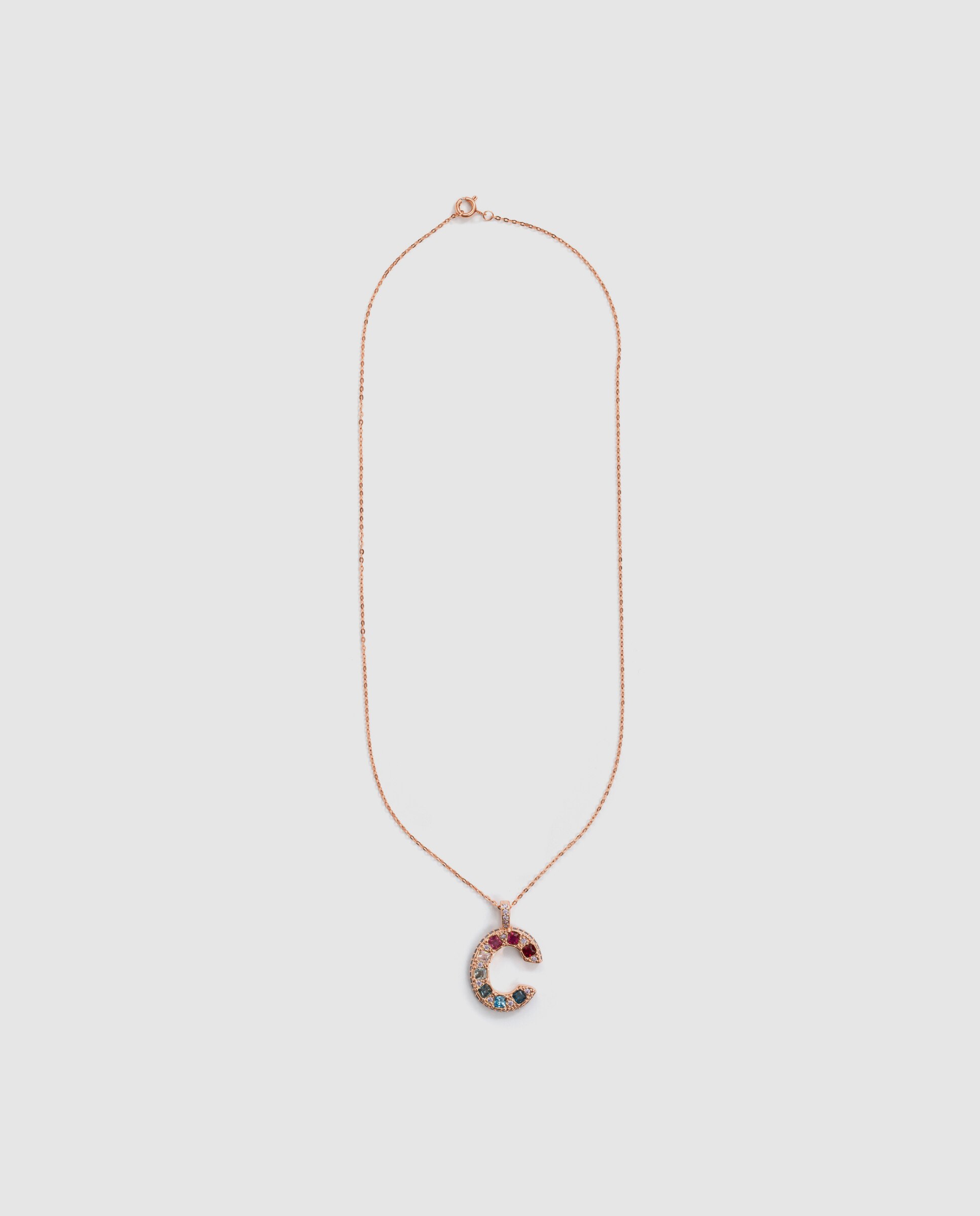 Colar Special Edition com Acabamento em Ouro Rosa 18k e Zircônias Multicolor-3
