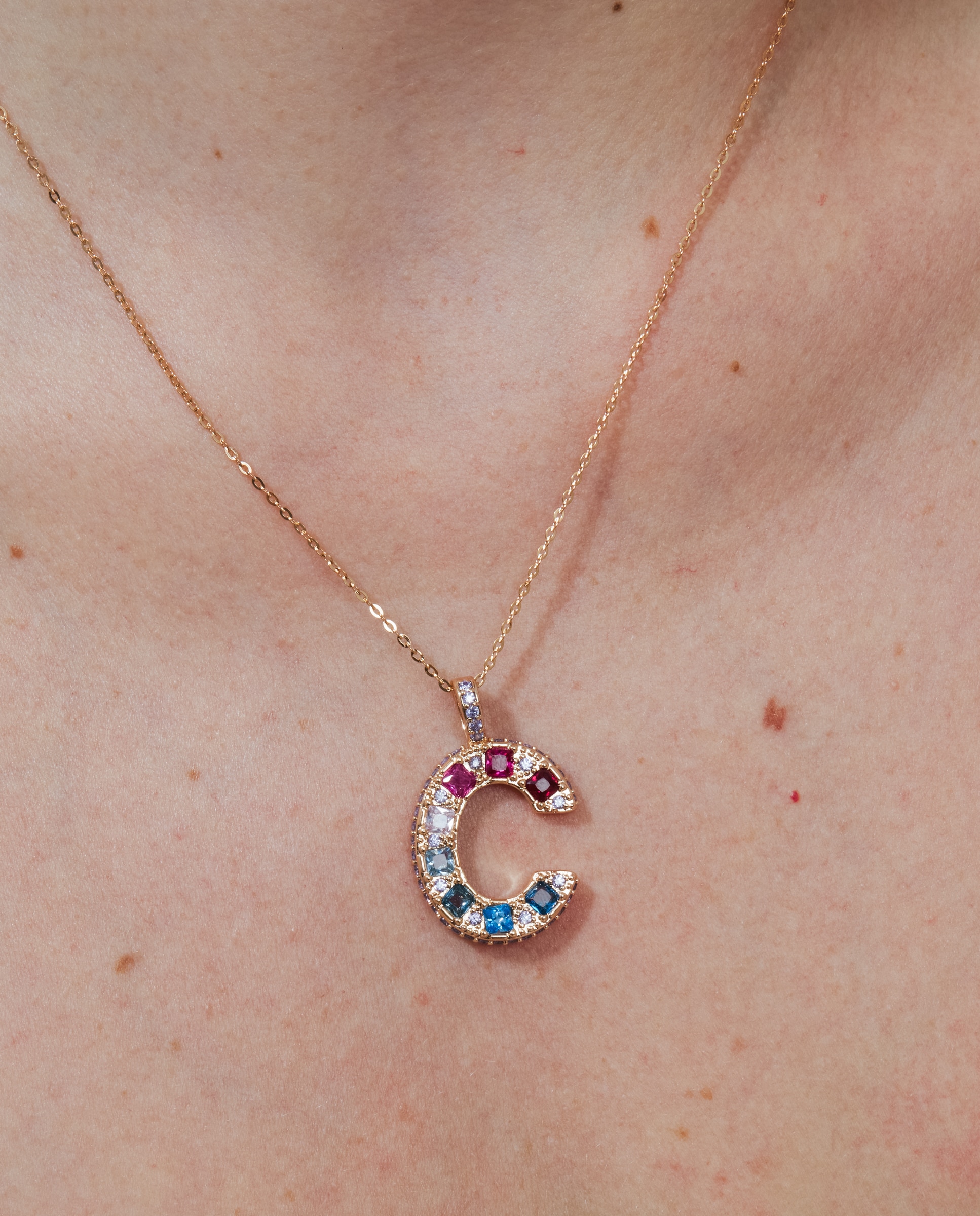 Colar Special Edition com Acabamento em Ouro Rosa 18k e Zircônias Multicolor-4