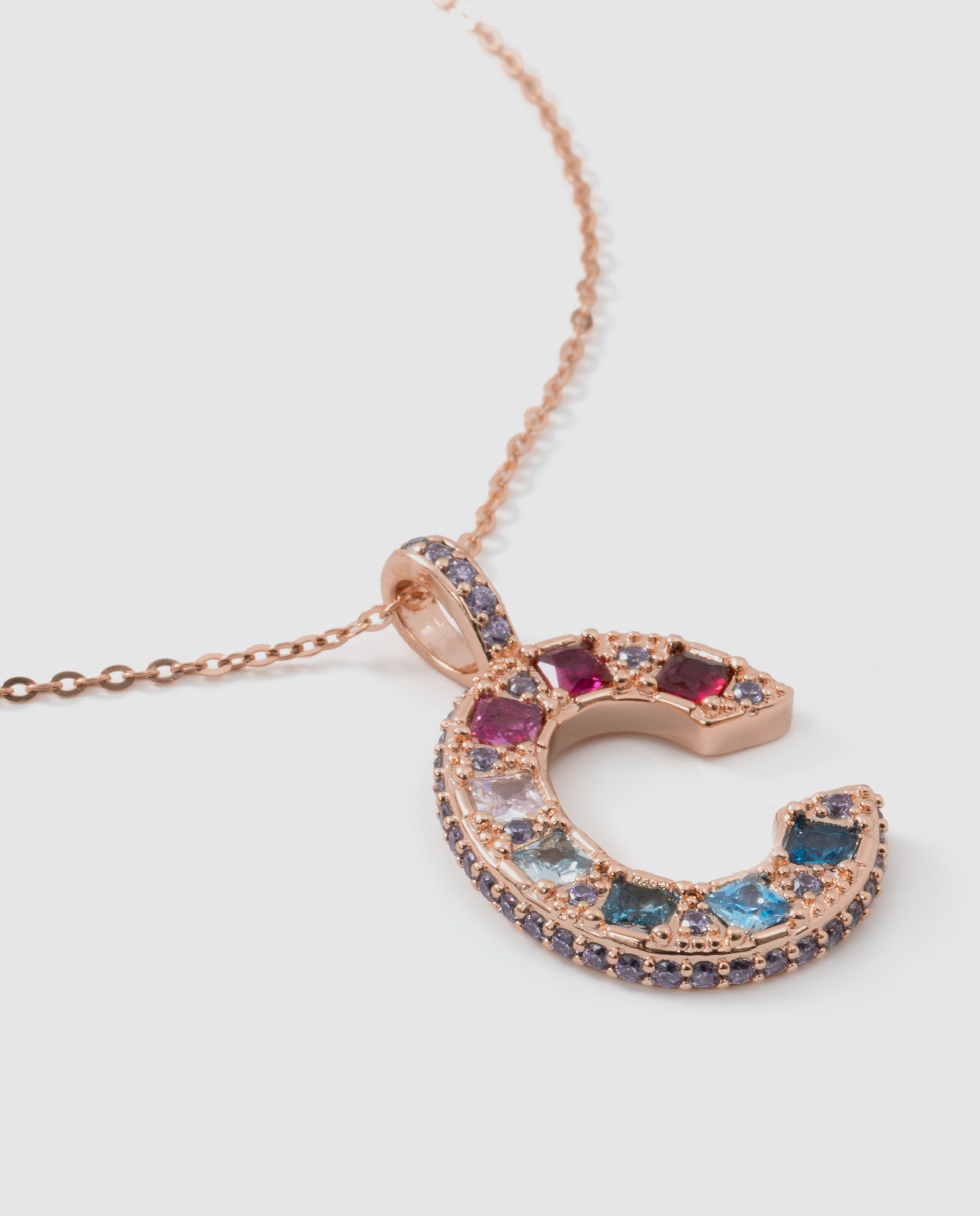 Colar Special Edition com Acabamento em Ouro Rosa 18k e Zircônias Multicolor-6