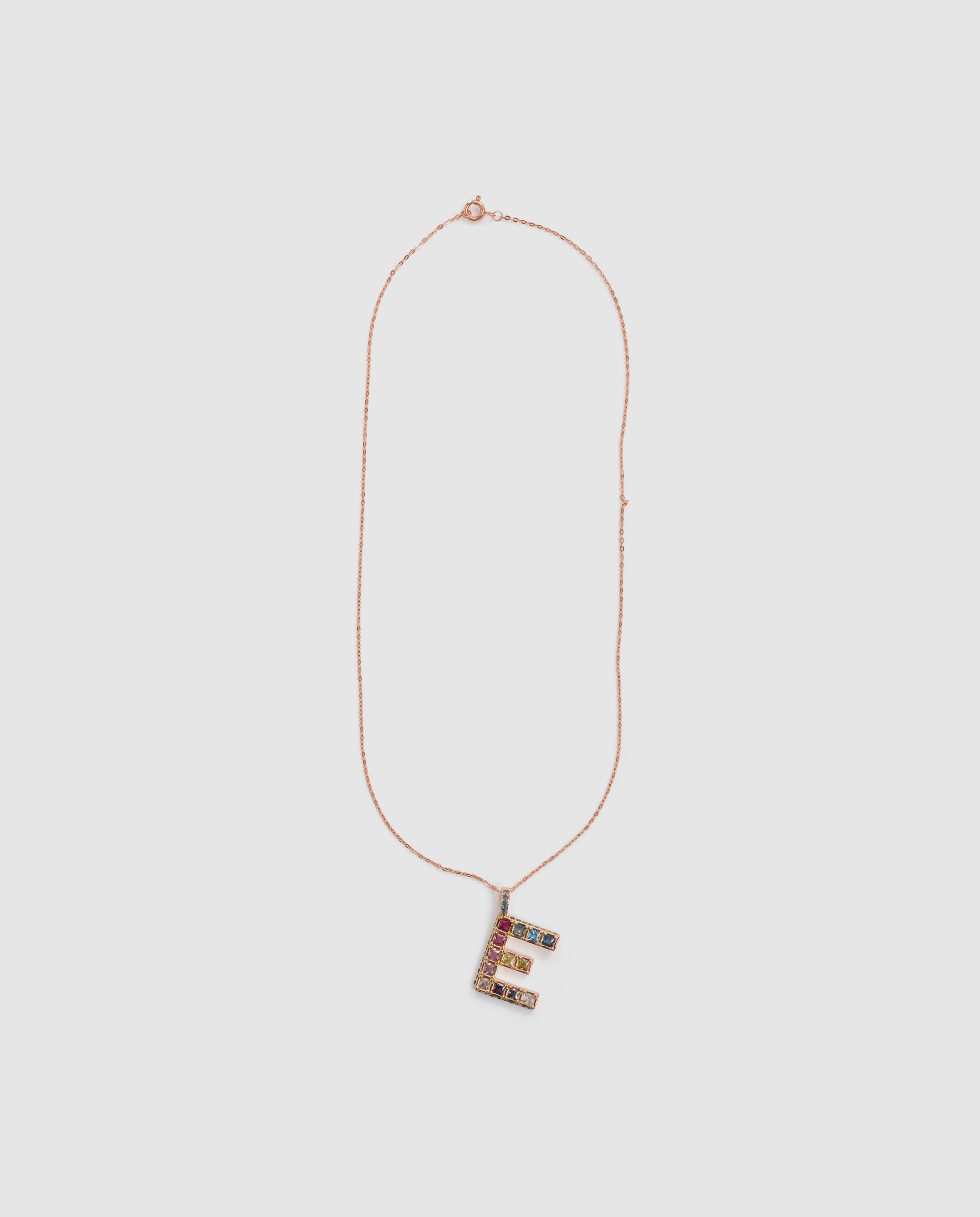 Colar Special Edition com Acabamento em Ouro Rosa 18k e Zircônias Multicolor-3